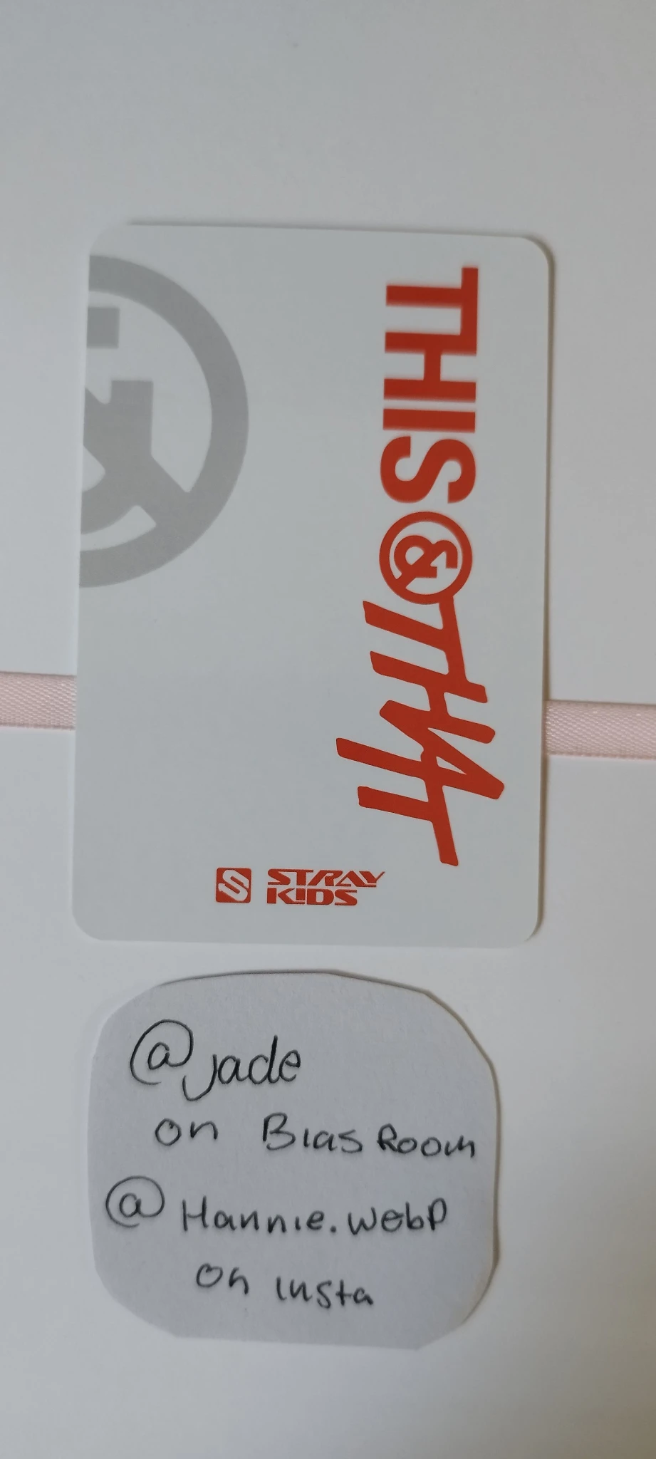 Stray Kids Changbin Stray Kids - Changbin - This & That Album album photocard fanclub version listing photo 2
