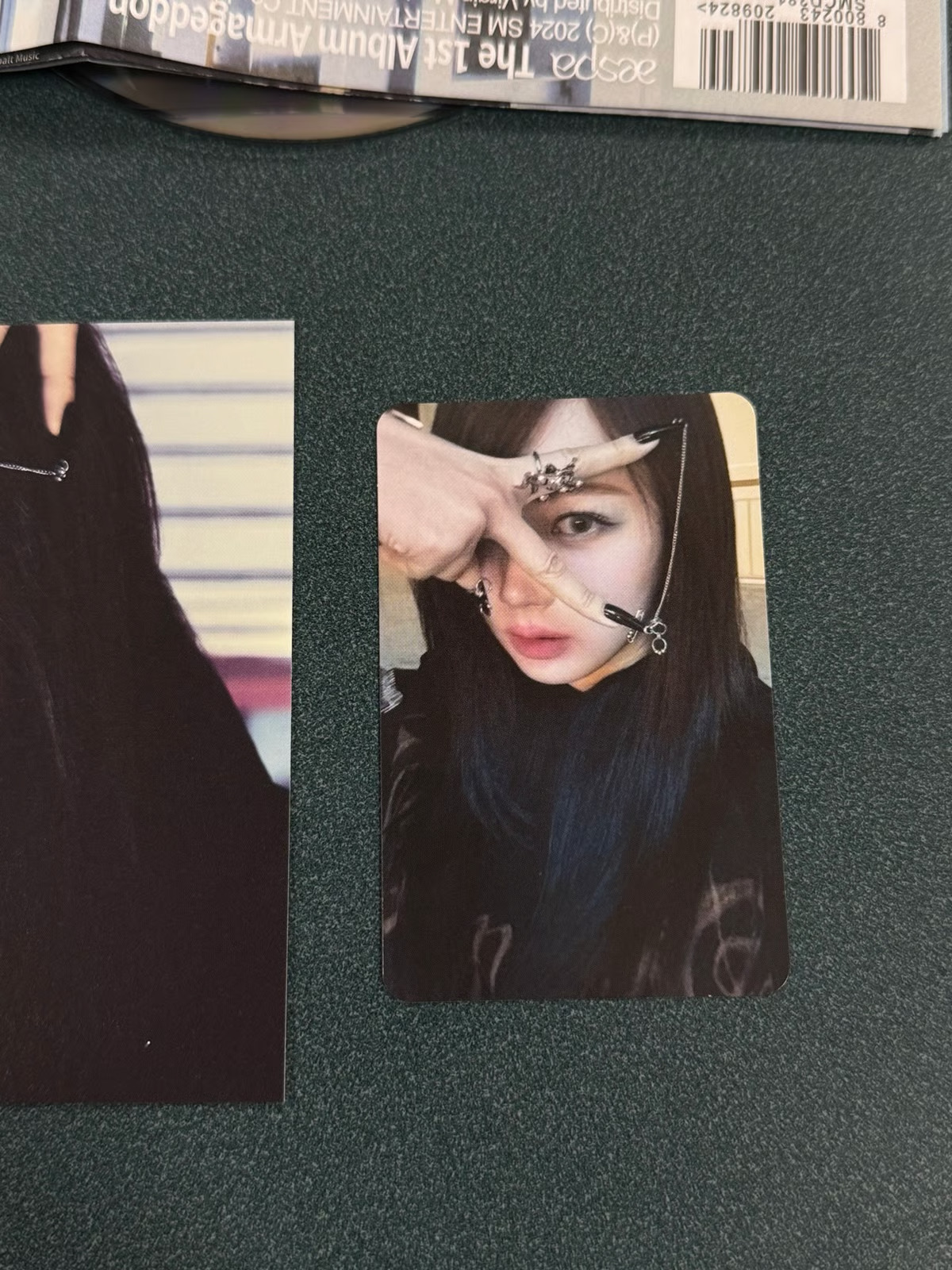aespa Giselle aespa - Giselle - Armageddon Album barnes & noble exclusive USA exclusive album photocard listing photo 2