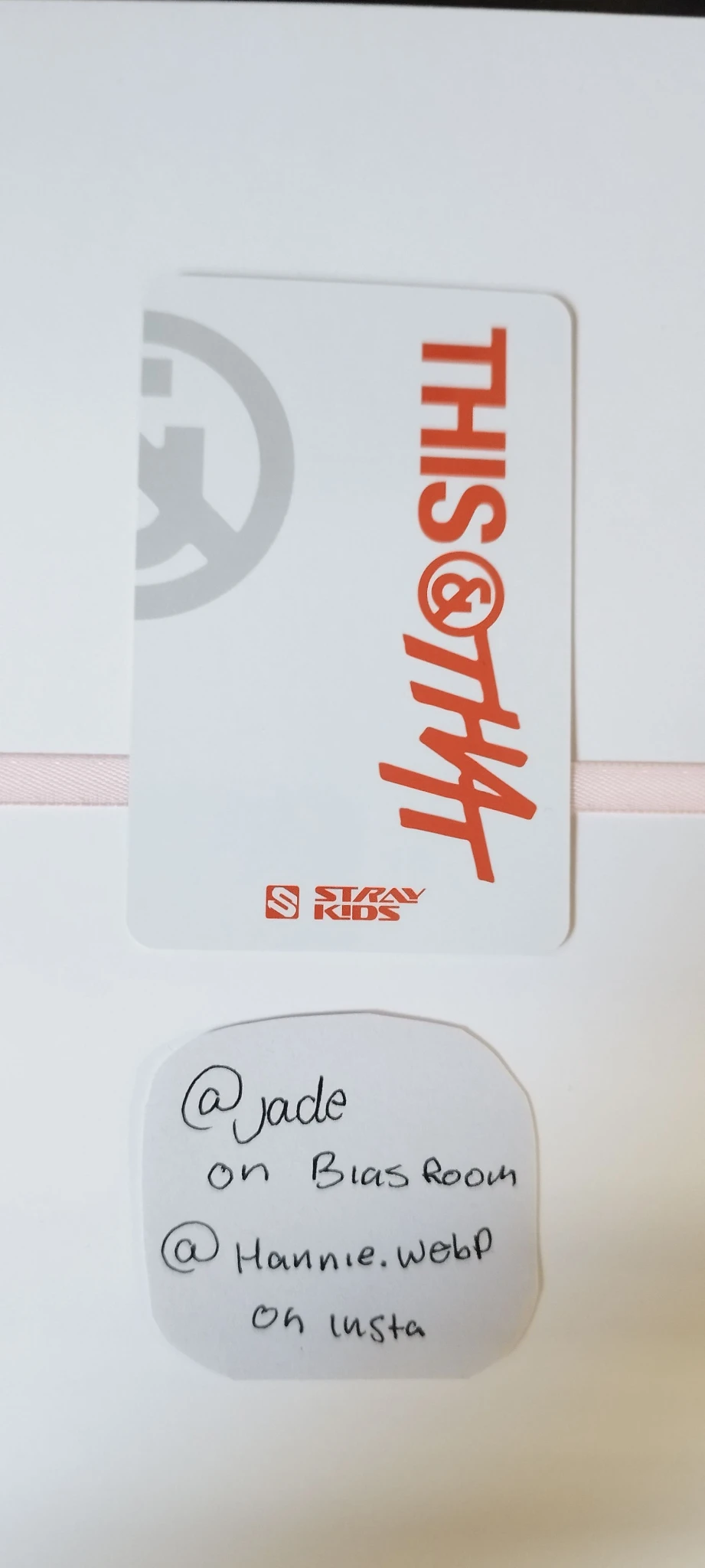 Stray Kids Seungmin Stray Kids - Seungmin - This & That Album album photocard listing photo 2