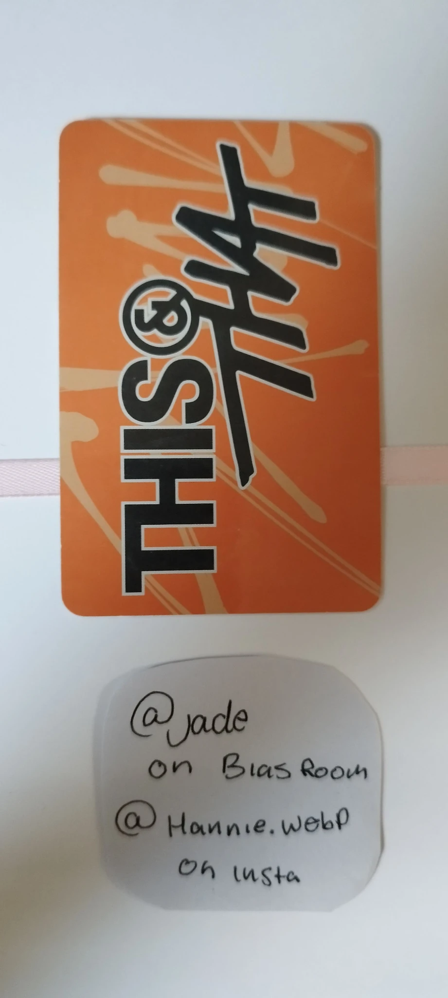Stray Kids Stray Kids - Bang Chan & I.N - This & That Album album photocard that version listing photo 2
