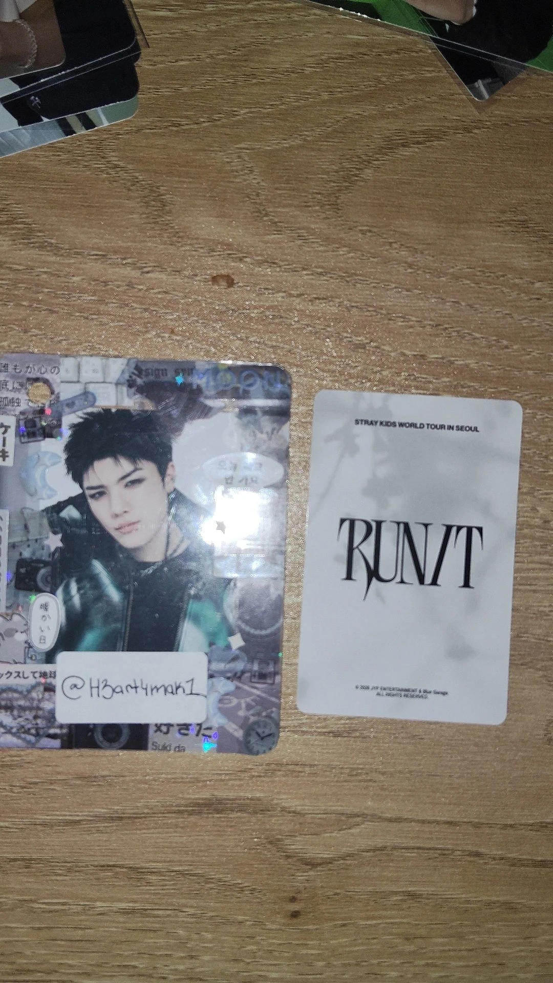 Stray Kids Felix Stray Kids - Felix - RUN IT World Tour Event offline purchase benefit seoul listing photo 2
