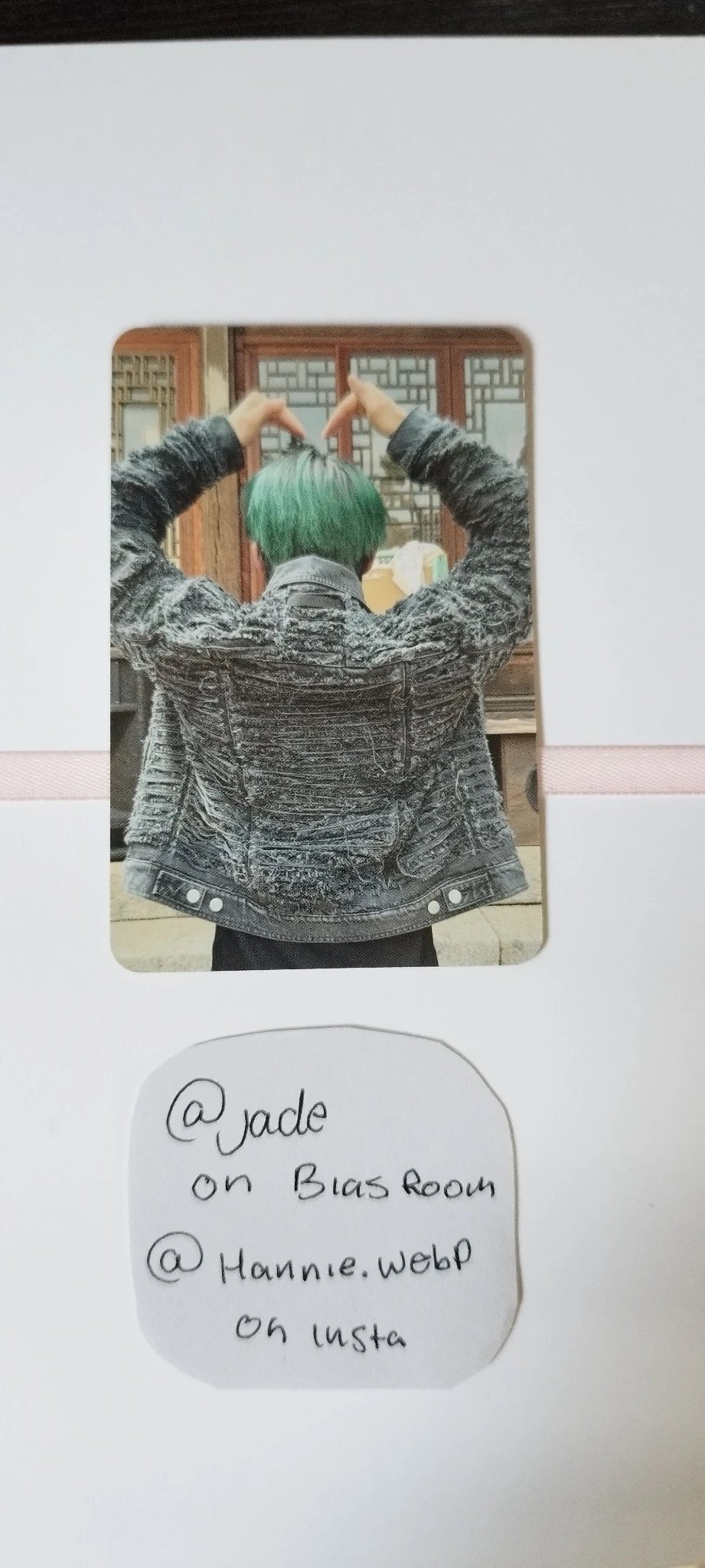 Stray Kids Changbin Stray Kids - Changbin - HOP Album double-sided album photocard listing photo 2