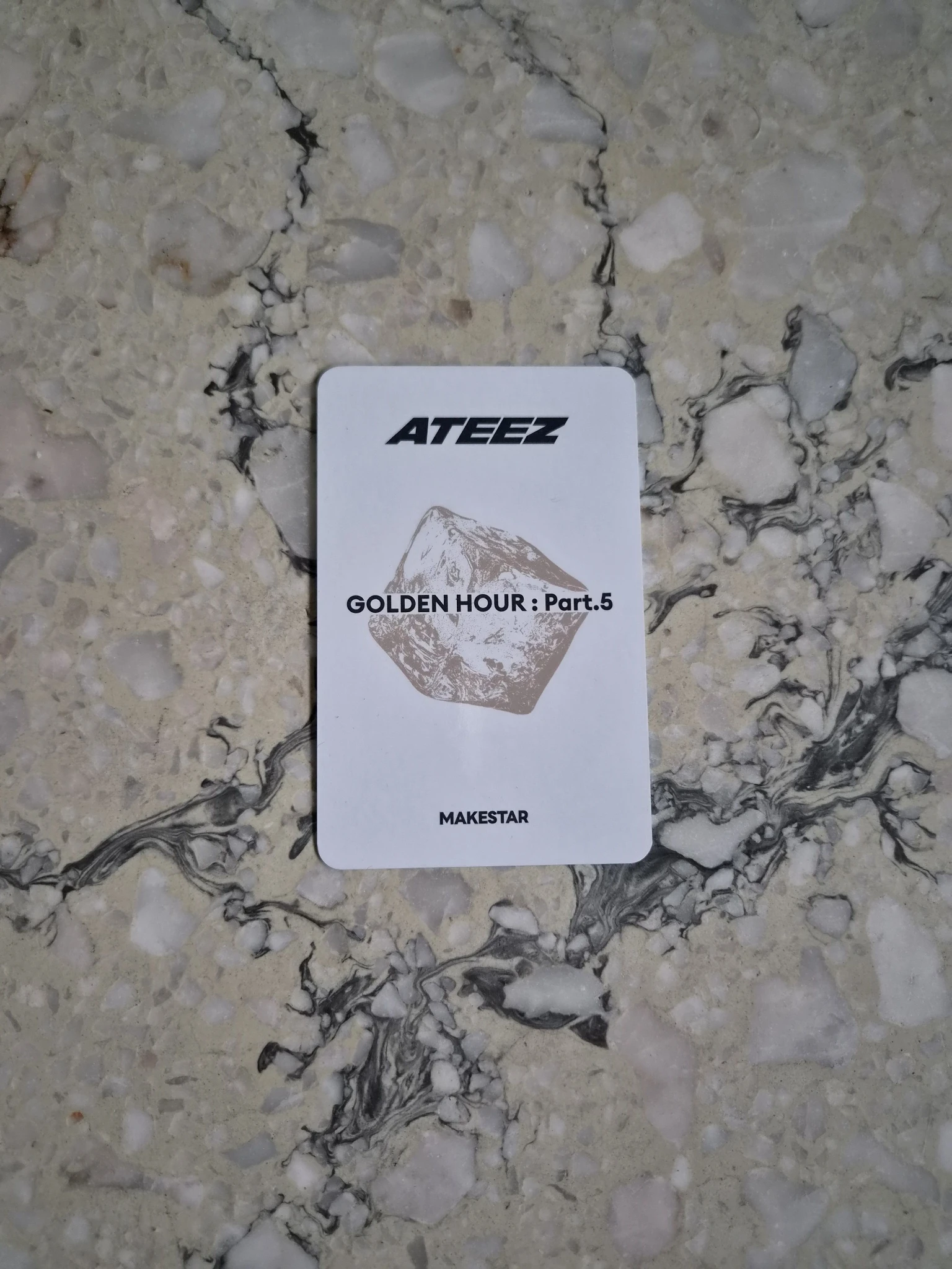 ATEEZ Seonghwa ATEEZ - Seonghwa - GOLDEN HOUR : Part.5 Album makestar lucky draw (LD) listing photo 2