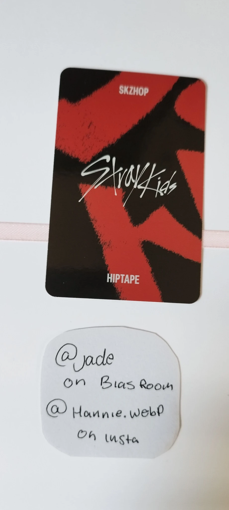 Stray Kids Stray Kids - Bang Chan & Lee Know - HOP Album album photocard skzhop version listing photo 2