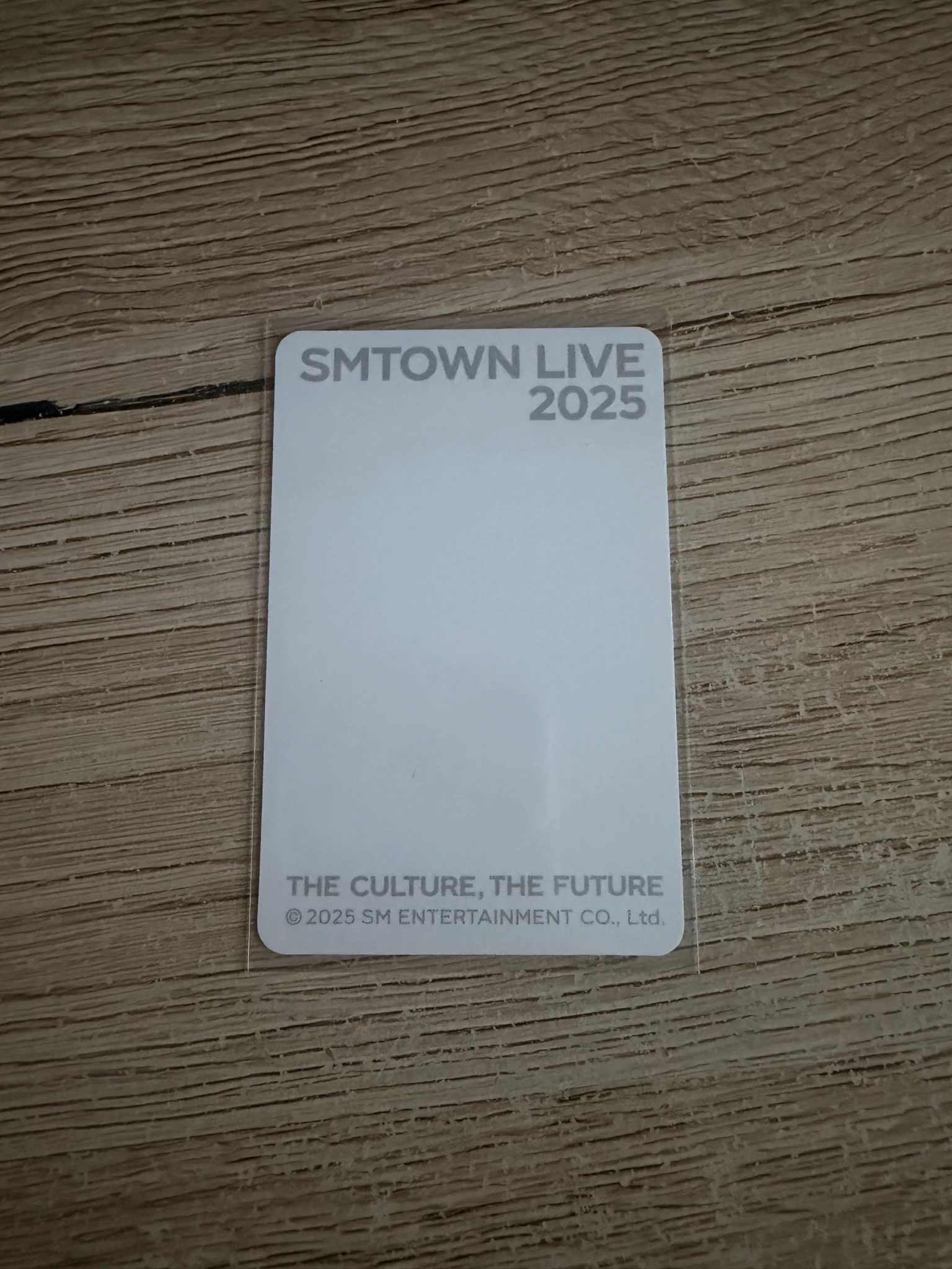 aespa Karina aespa - Karina - SMTOWN Live 2025 Event merch photocard photo set listing photo 2