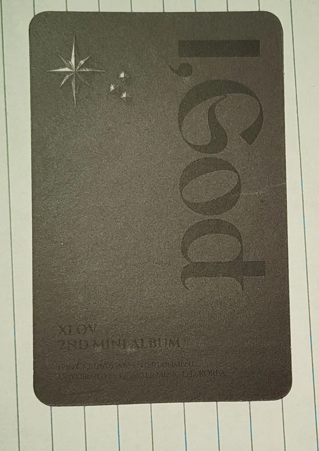 XLOV Haru XLOV - Haru - I, God Album album photocard listing photo 2