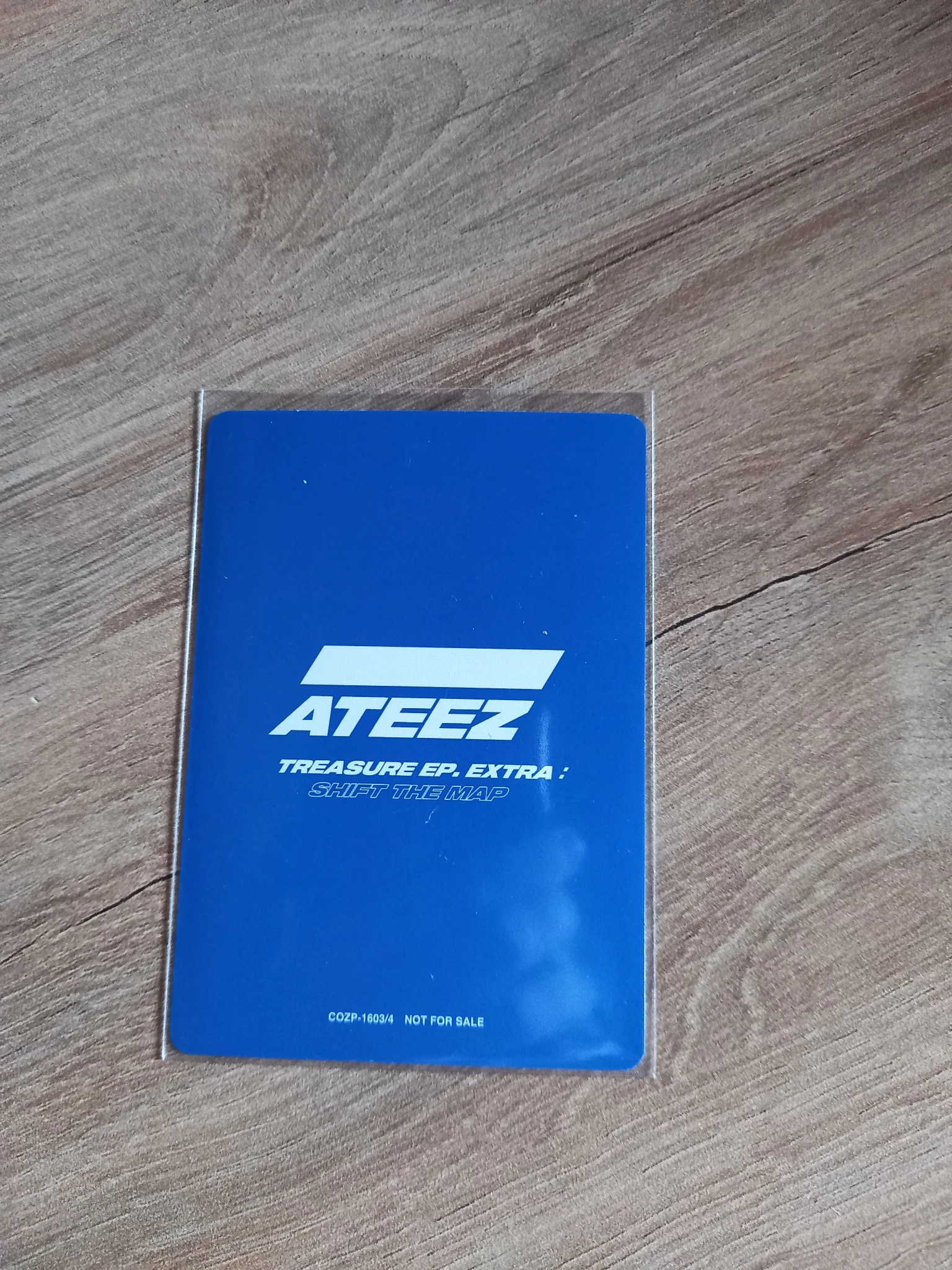 ATEEZ Yunho ATEEZ - Yunho - TREASURE EP.Extra: Shift The Map Album album photocard a ver. japanese album listing photo 2