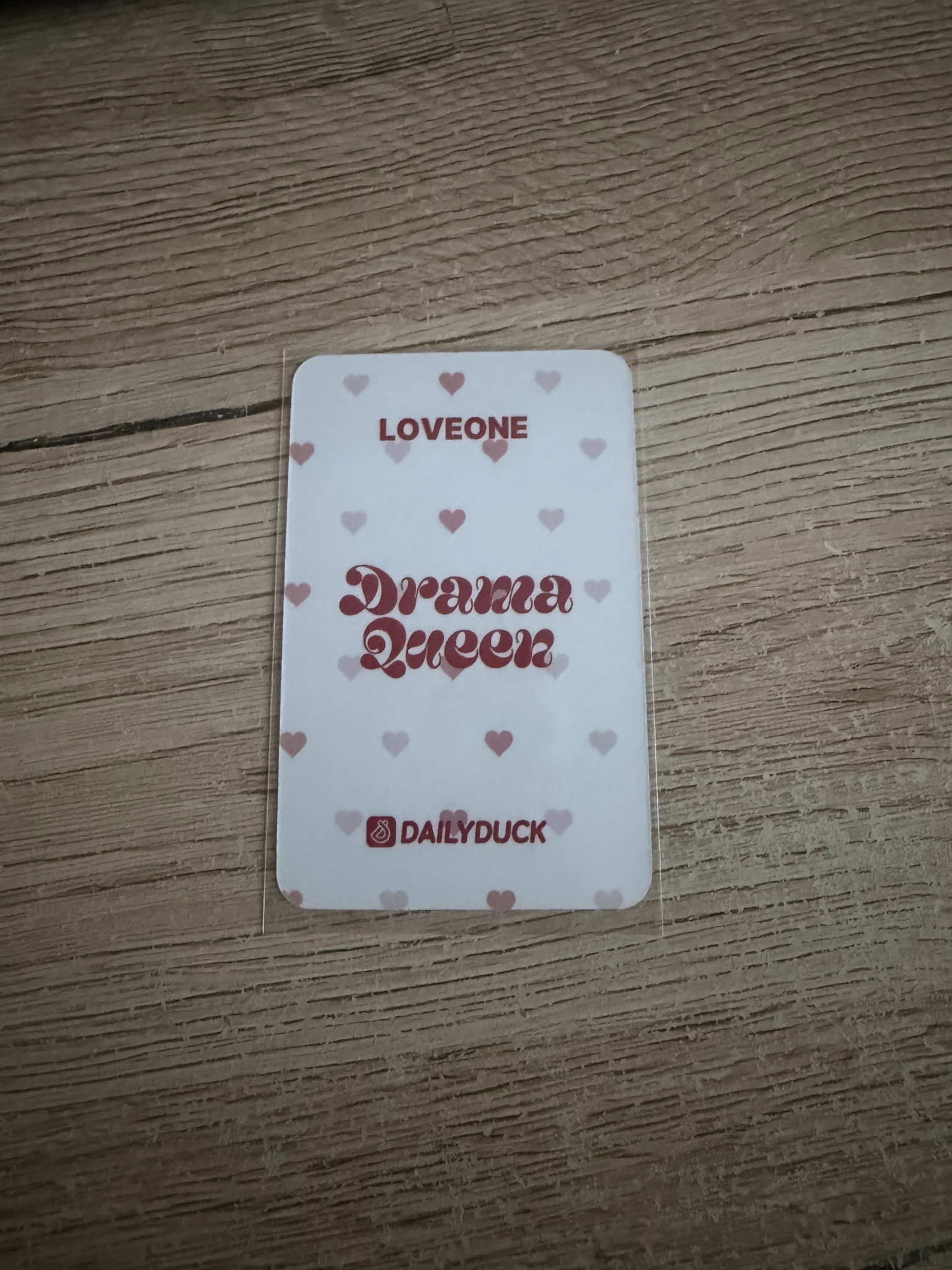 LOVEONE Yousom LOVEONE - Yousom - Drama Queen Album daily duck video call/fancall round 2 listing photo 2