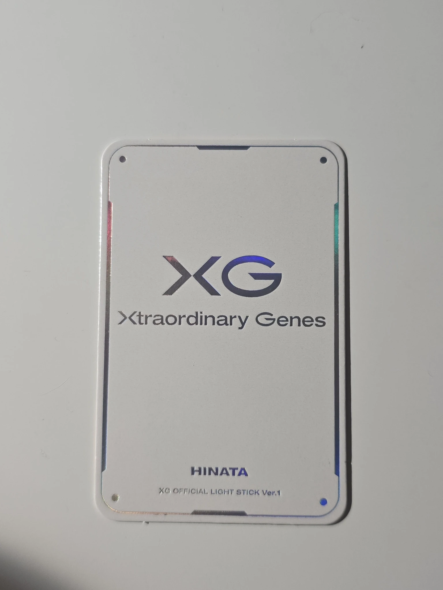 XG HINATA XG - HINATA - XG Official Light Stick Ver. 1 Other lightstick merch photocard listing photo 2
