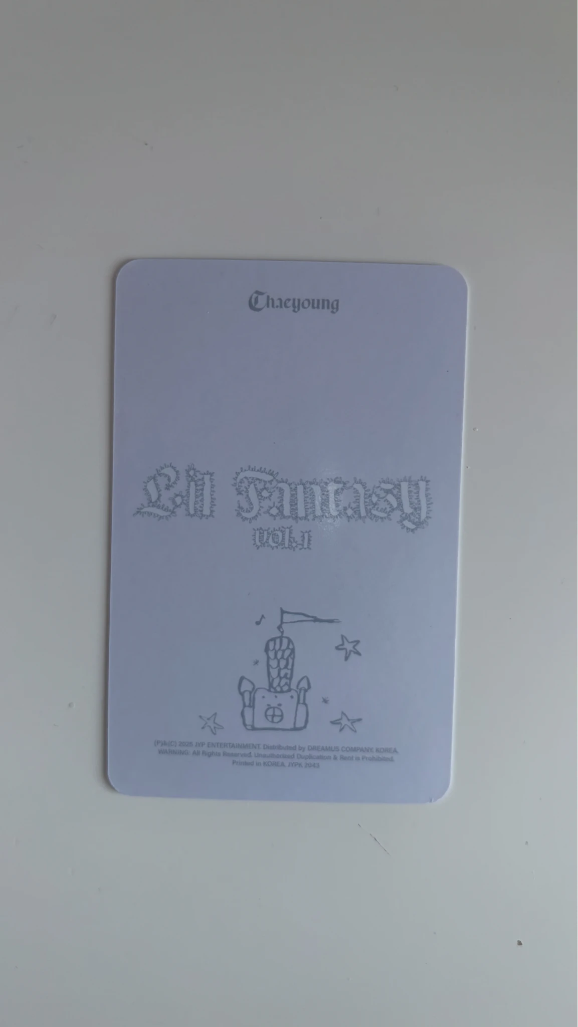 TWICE Chaeyoung TWICE - Chaeyoung - LIL FANTASY vol.1 Album nemo version platform version album photocard photocard set listing photo 2