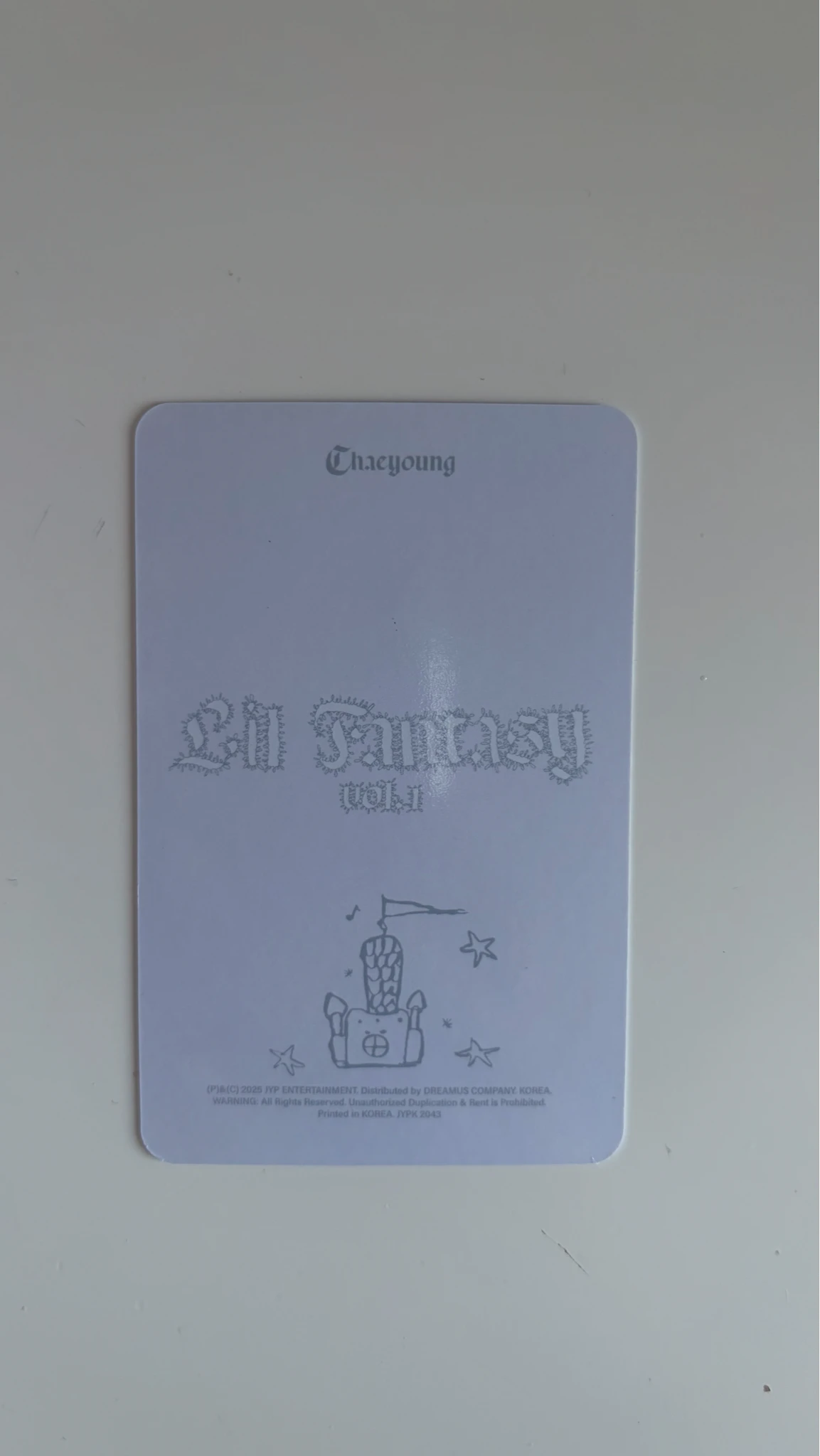 TWICE Chaeyoung TWICE - Chaeyoung - LIL FANTASY vol.1 Album nemo version platform version album photocard photocard set listing photo 2