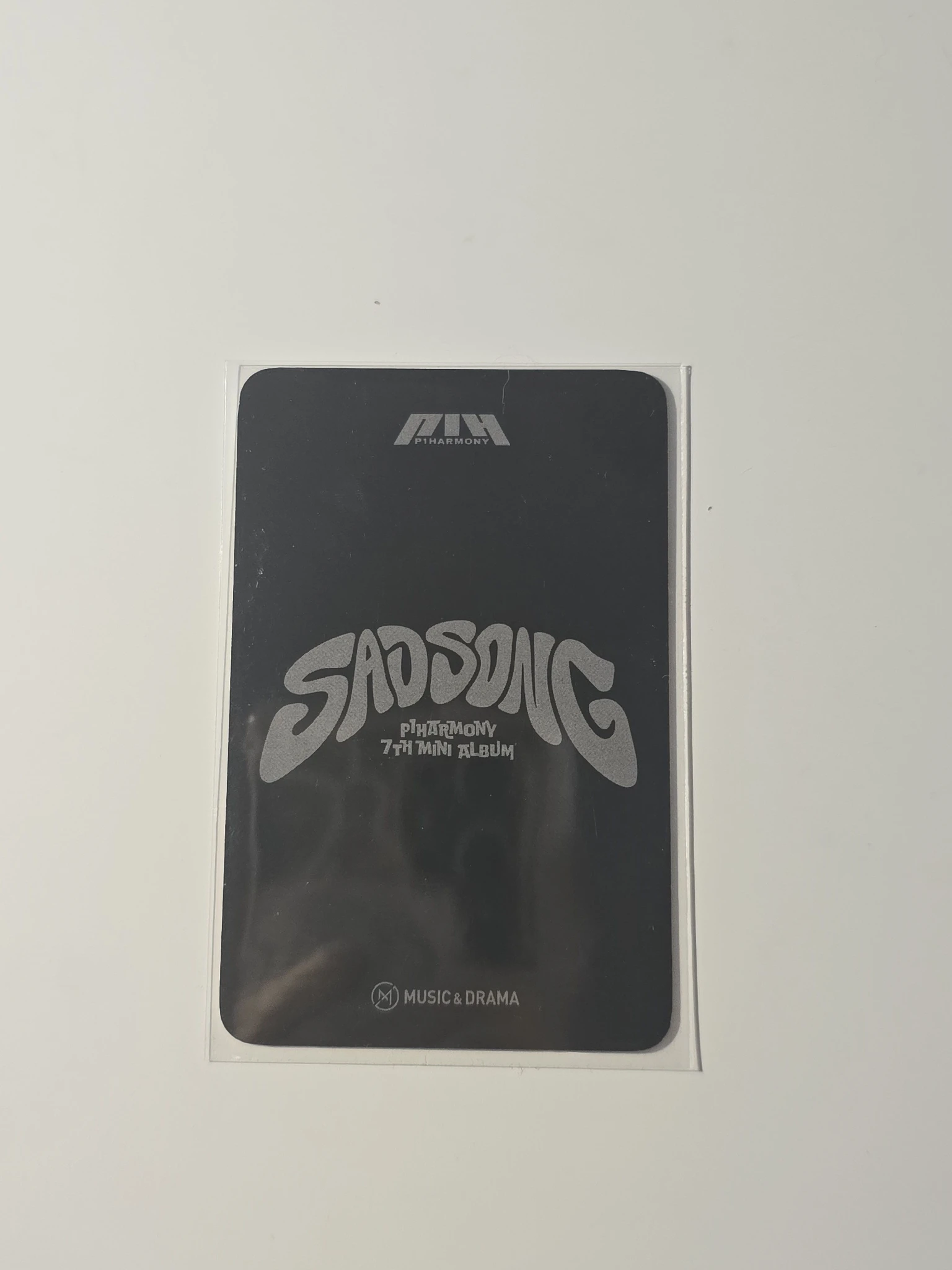 P1Harmony Keeho P1Harmony - Keeho - Sad Song Album music&drama fansign listing photo 2