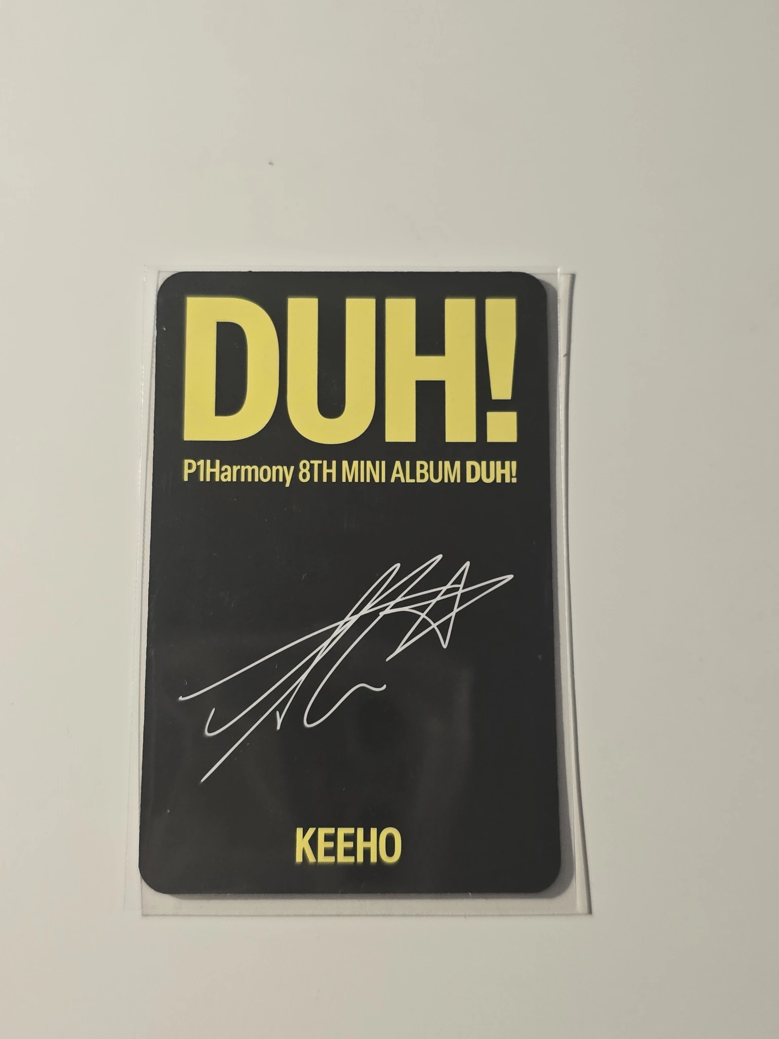 P1Harmony Keeho P1Harmony - Keeho - DUH! Album U ver. album photocard listing photo 2