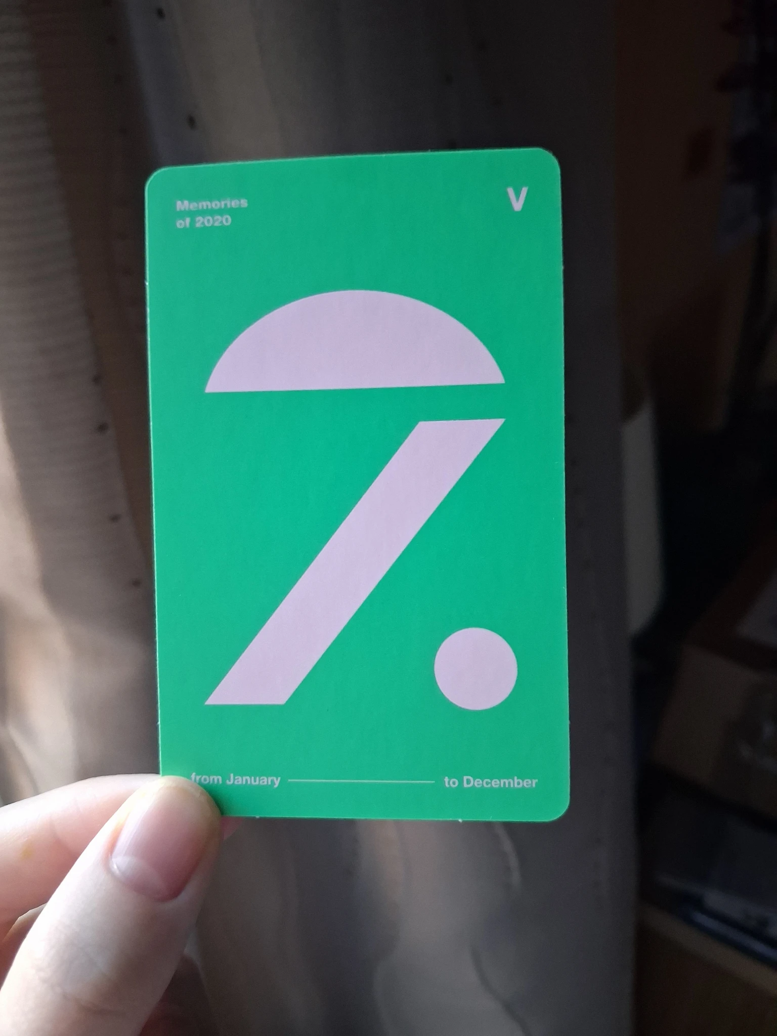 BTS V BTS - V - Memories of 2020 Other DVD ver. listing photo 2