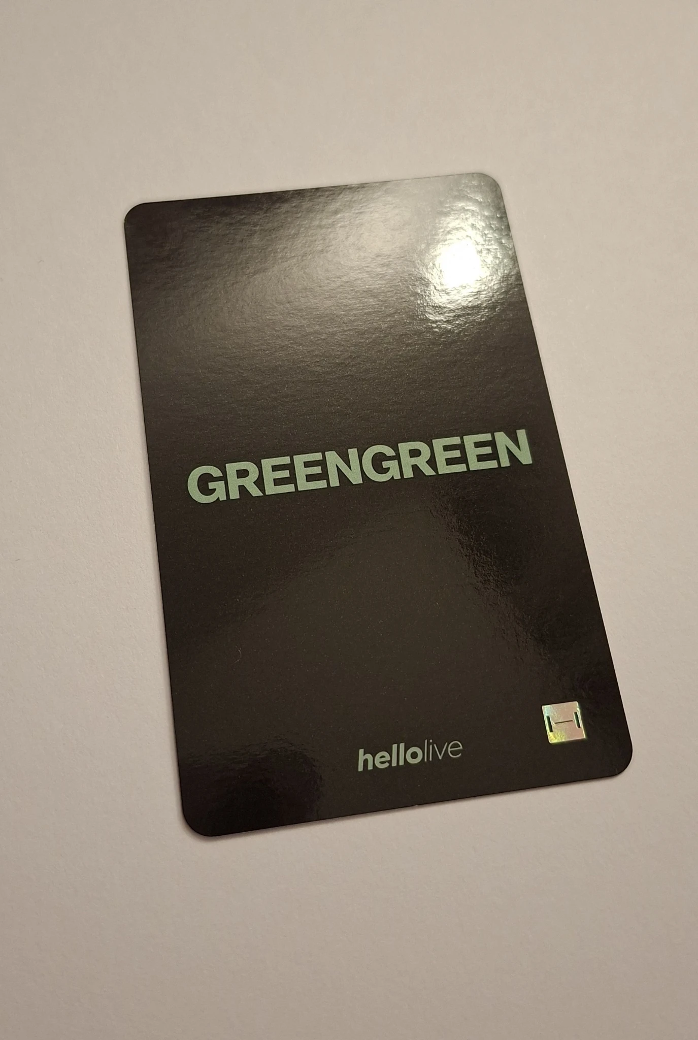 CORTIS Keonho CORTIS - Keonho - GREENGREEN Album hellolive round 2 lucky draw (LD) listing photo 2