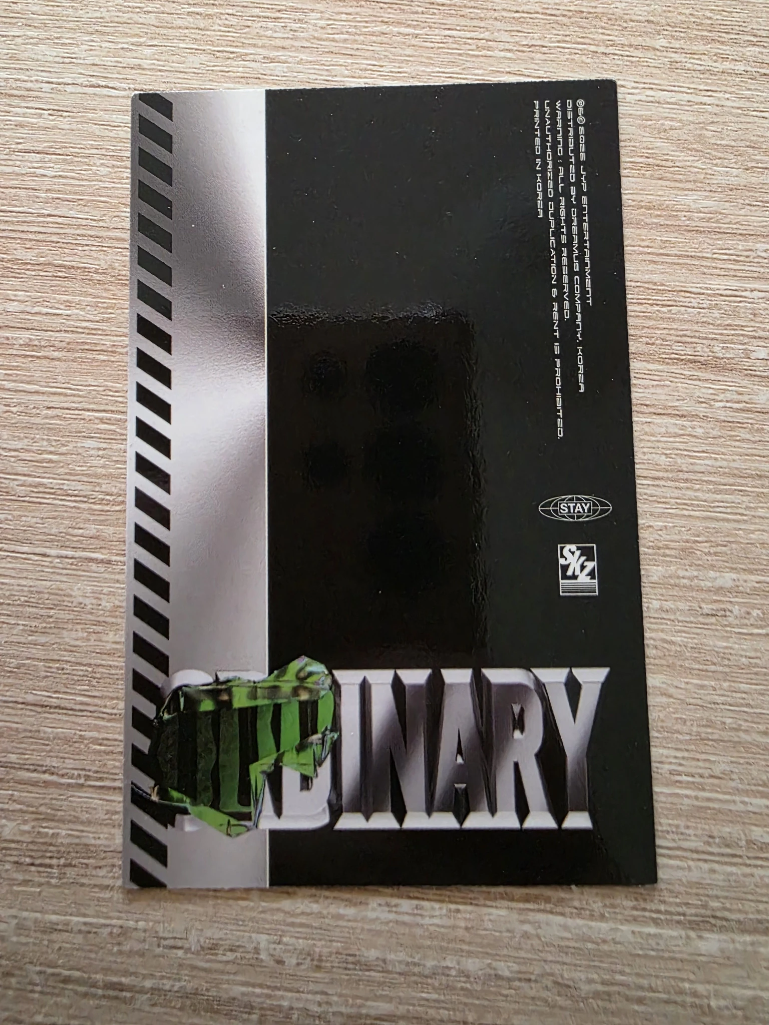 Stray Kids Lee Know Stray Kids - Lee Know - Oddinary Album album photocard id card listing photo 2