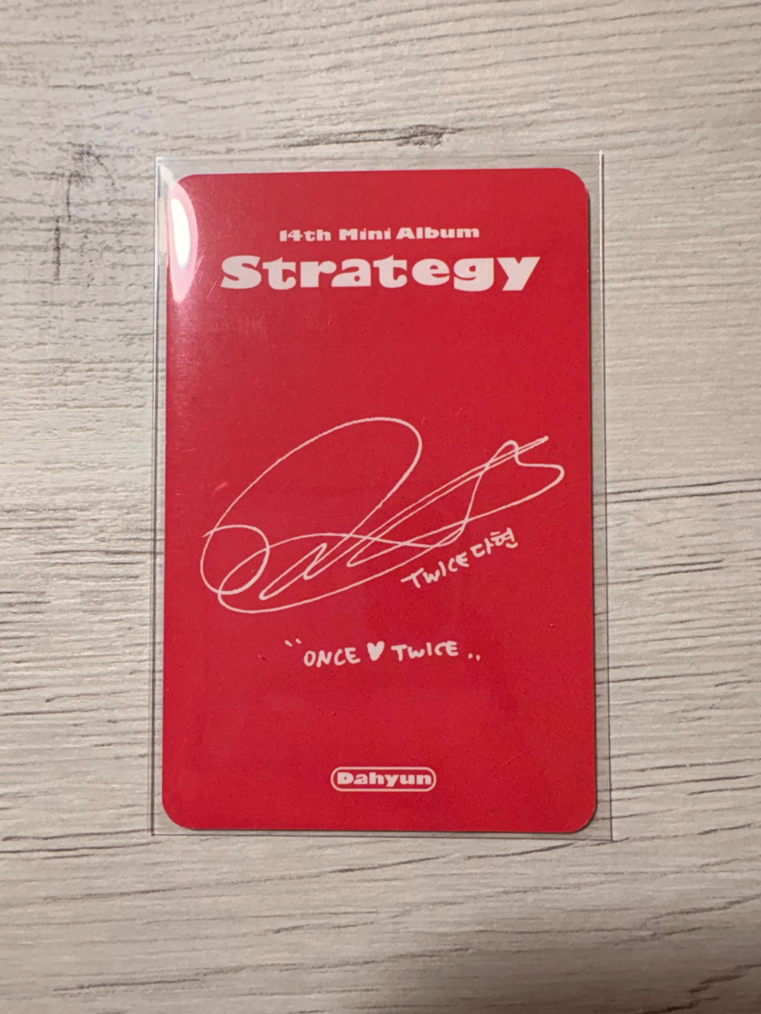 TWICE Dahyun TWICE-Dahyun-Album-strategy listing photo 2