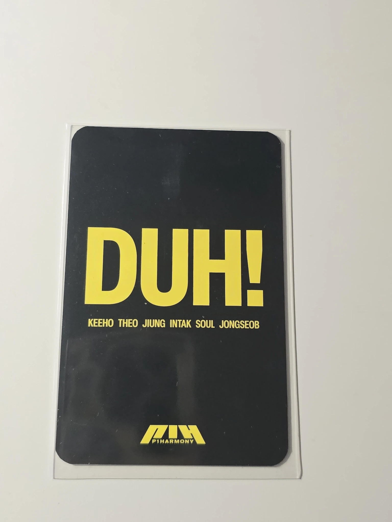 P1Harmony Intak P1Harmony - Intak - DUH! Album music korea lucky draw round 2 listing photo 2
