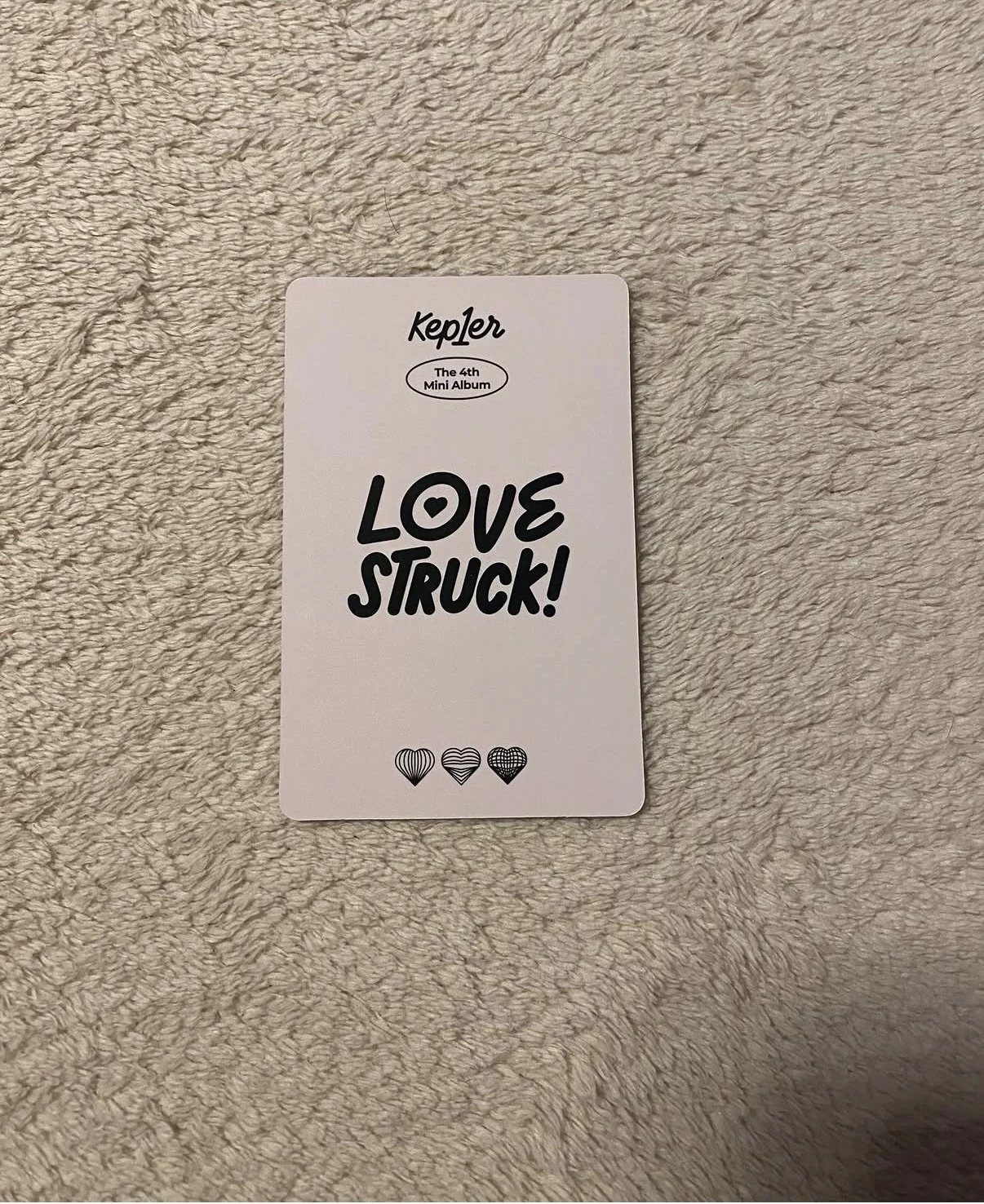 Kep1er Dayeon Kep1er - Dayeon - LOVESTRUCK! Album first blush version photobook version album photocard listing photo 2