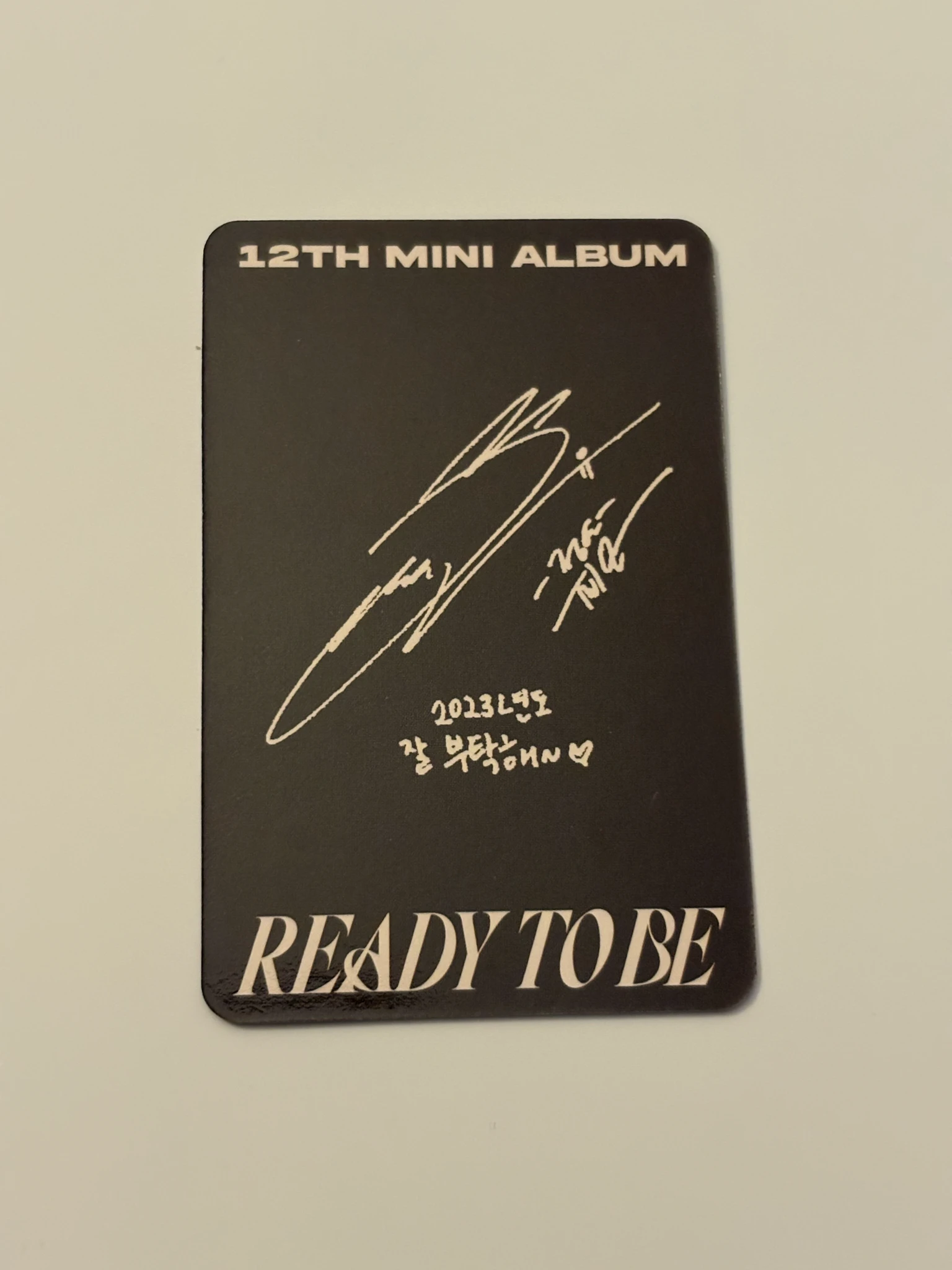 TWICE Jeongyeon TWICE-Jeongyeon-Album-READY TO BE listing photo 2