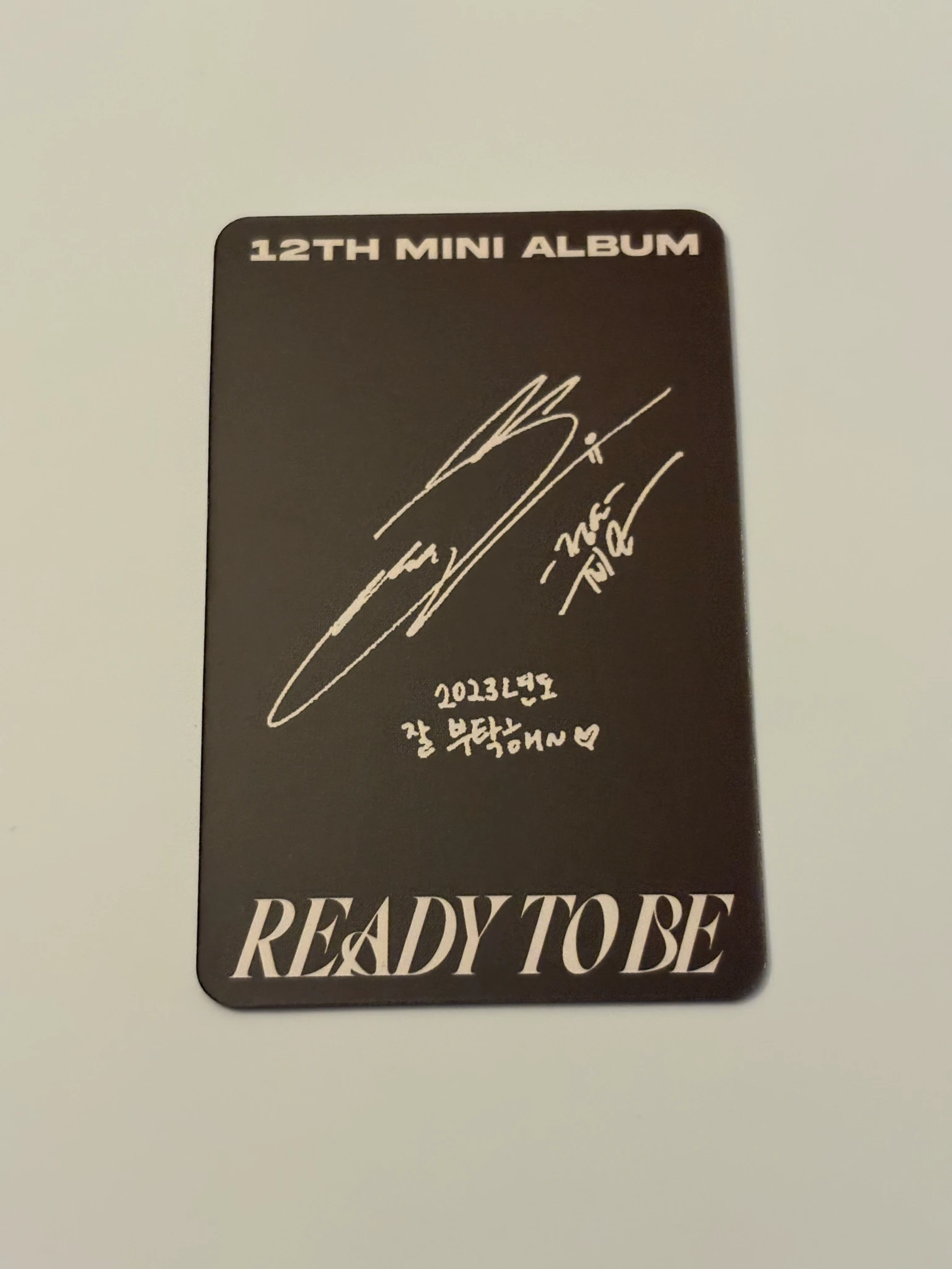 TWICE Jeongyeon TWICE-Jeongyeon-Album-READY TO BE listing photo 2