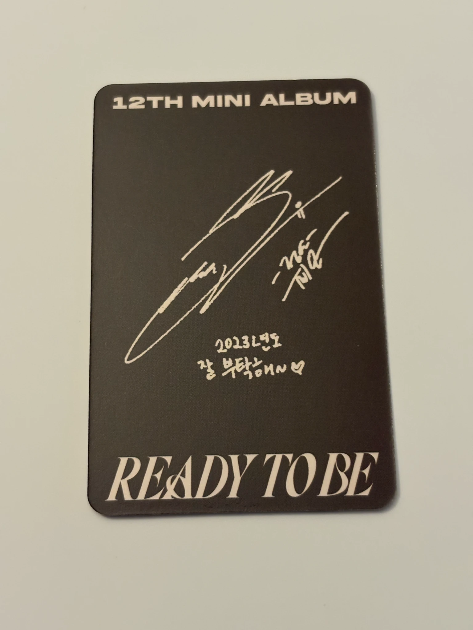 TWICE Jeongyeon TWICE-Jeongyeon-Album-READY TO BE listing photo 2
