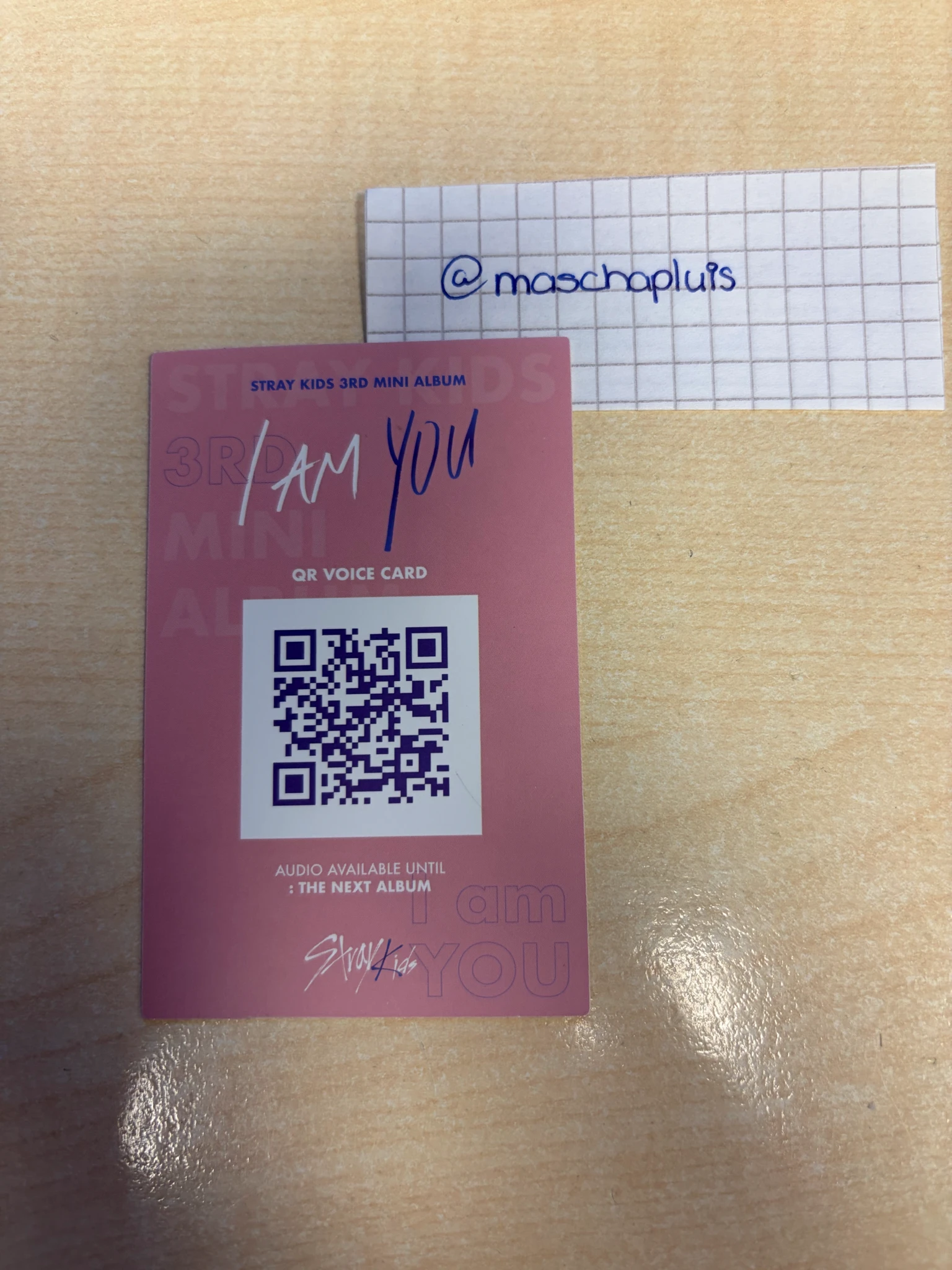 Stray Kids Bang Chan Stray Kids - Bang Chan - I am YOU Album C version album photocard version 3 standard version qr card listing photo 2