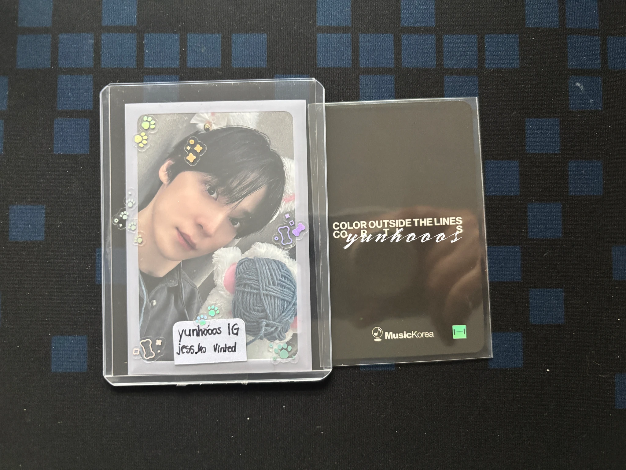 CORTIS Seonghyeon CORTIS - Seonghyeon - COLOR OUTSIDE THE LINES  Album music korea lucky draw round 2 pre-order benefit (pob) listing photo 2