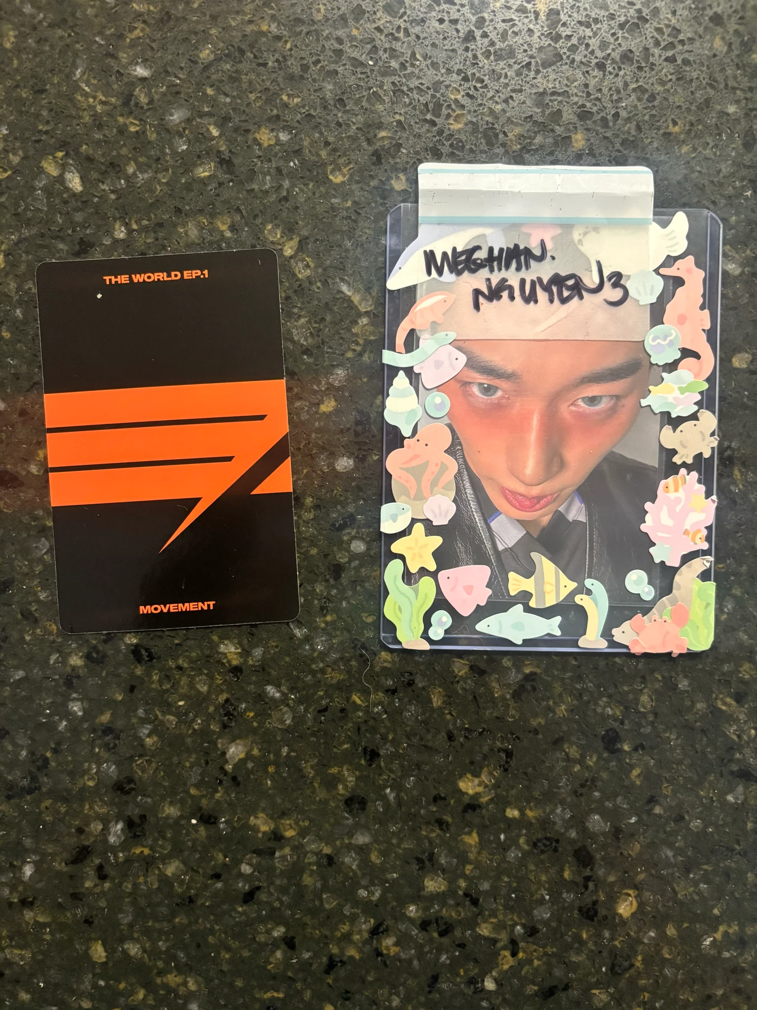 ATEEZ Yeosang ATEEZ - Yeosang - THE WORLD EP.1 : MOVEMENT Album album photocard Z version limited version listing photo 2