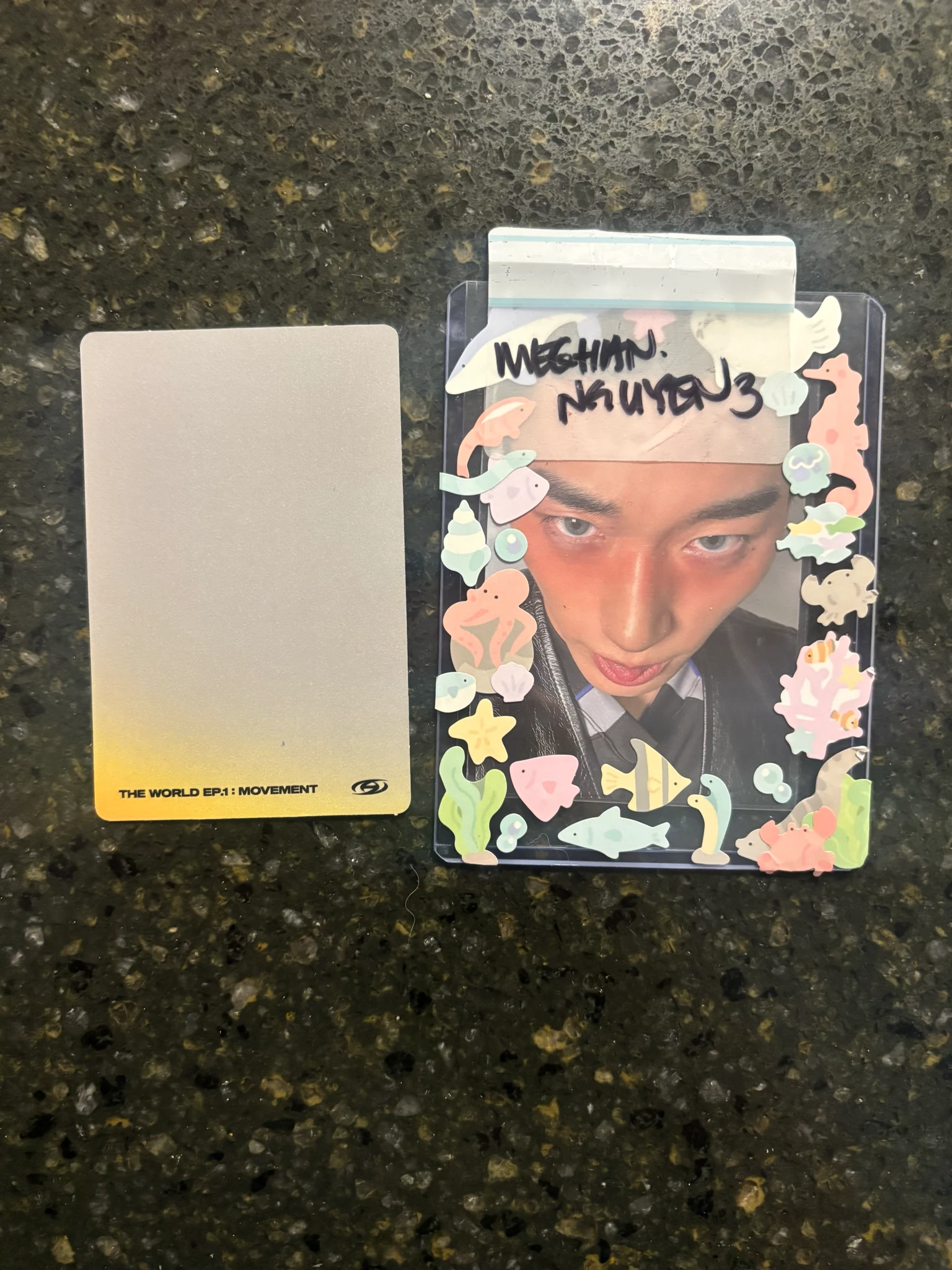 ATEEZ Jongho ATEEZ - Jongho - THE WORLD EP.1 : MOVEMENT Album album photocard Z version version 2 listing photo 2