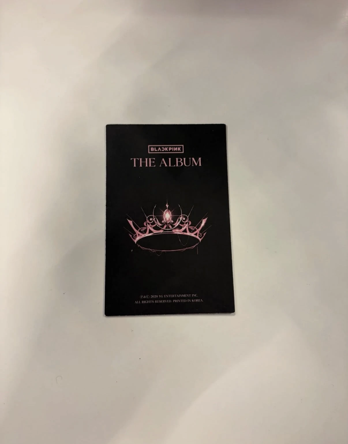 BLACKPINK Jisoo BLACKPINK-Jisoo-Album-THE ALBUM listing photo 2