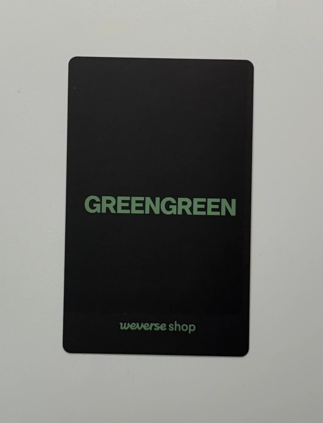 CORTIS Martin CORTIS - Martin - GREENGREEN Album youtube gift pob (pre-order benefit) weverse global shop (wvg) listing photo 2