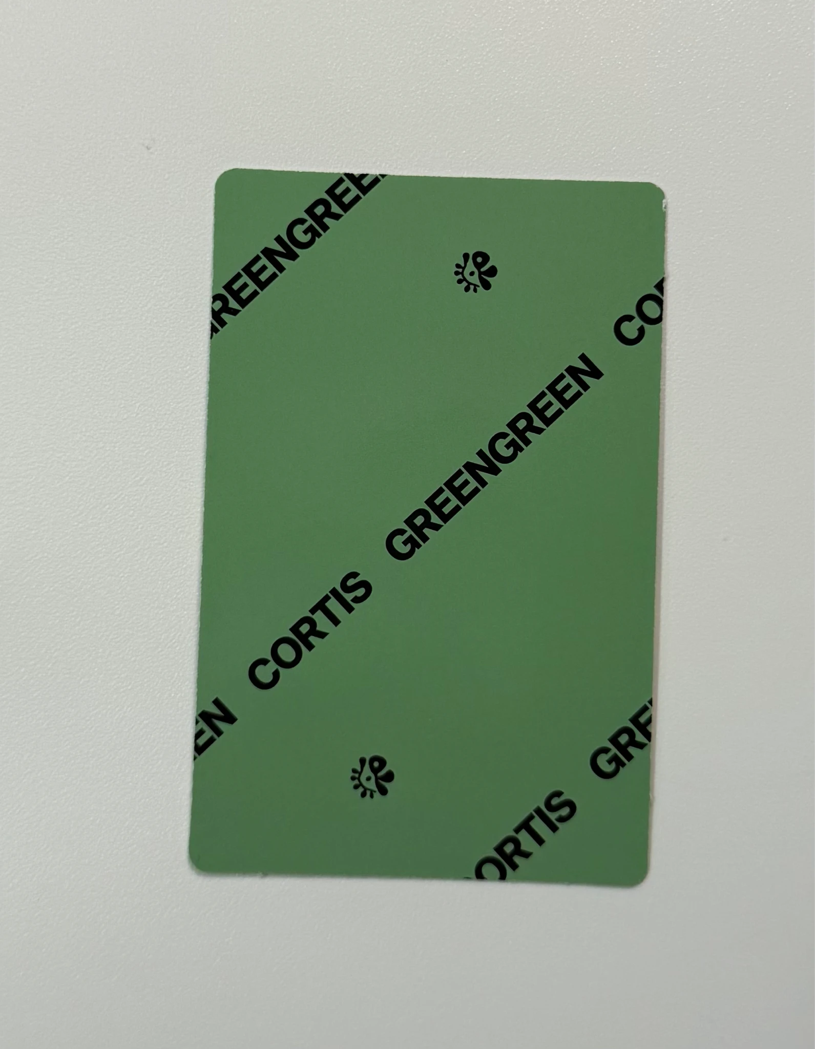 CORTIS Martin CORTIS - Martin - GREENGREEN Album album photocard portrait version A version listing photo 2