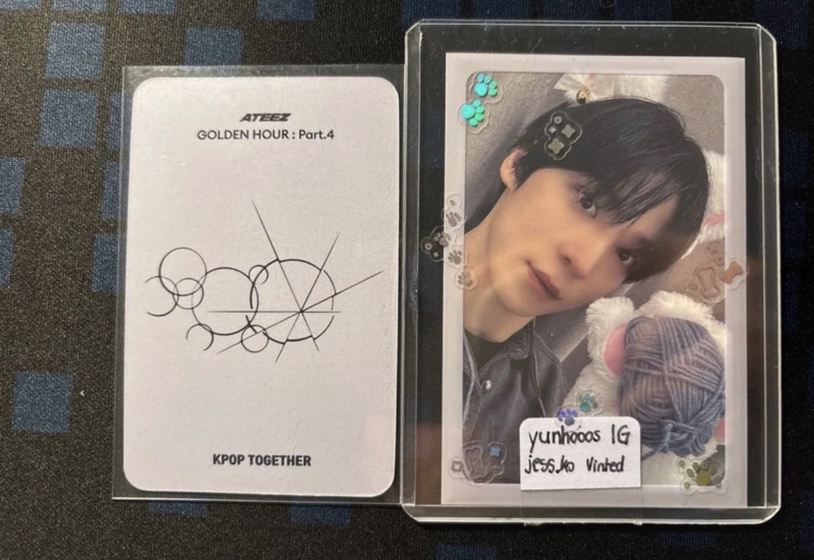 ATEEZ San ATEEZ - San - Golden Hour : Part.4 Album lucky draw kpop together listing photo 2