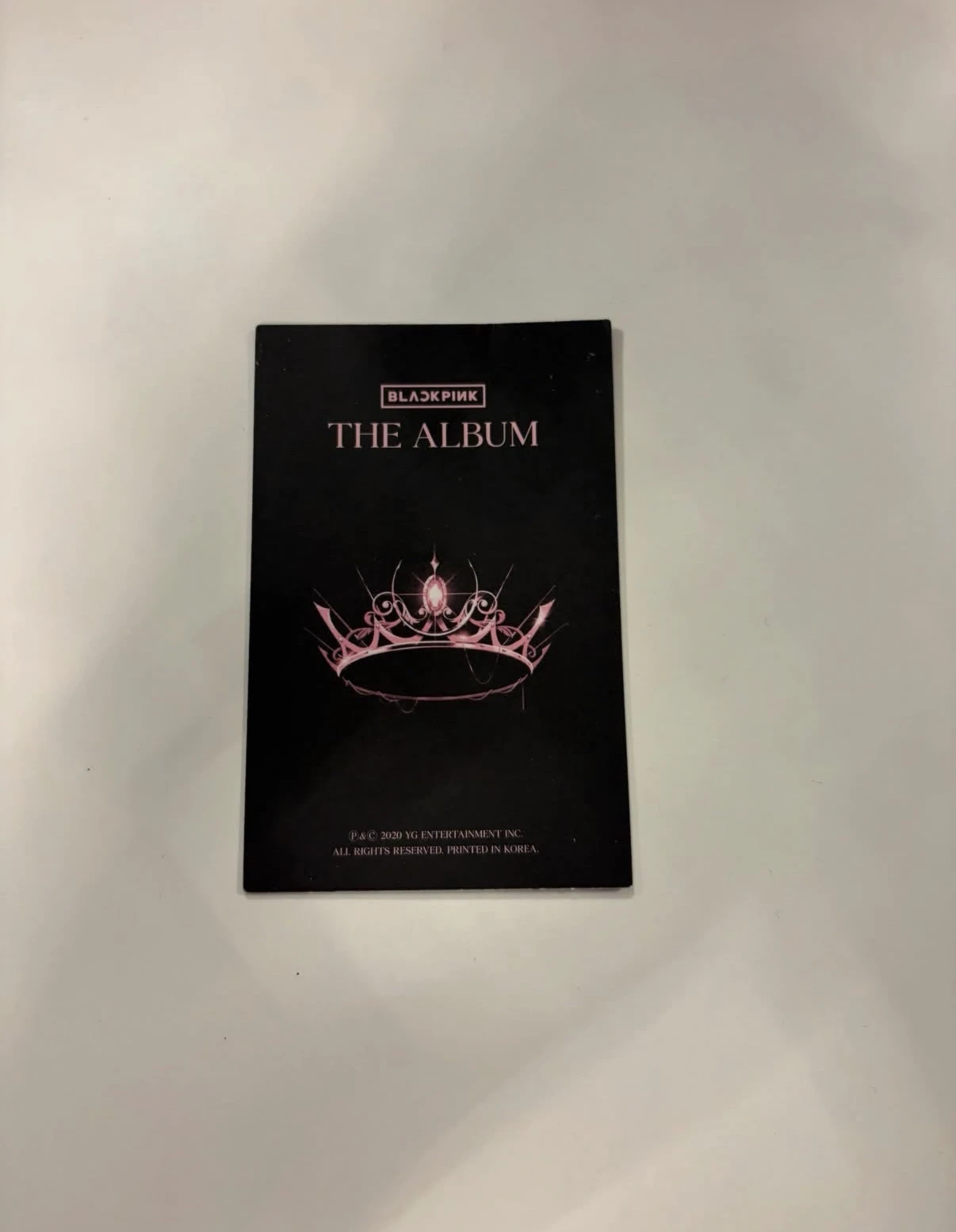 BLACKPINK Jisoo BLACKPINK-Jisoo-Album-THE ALBUM listing photo 2