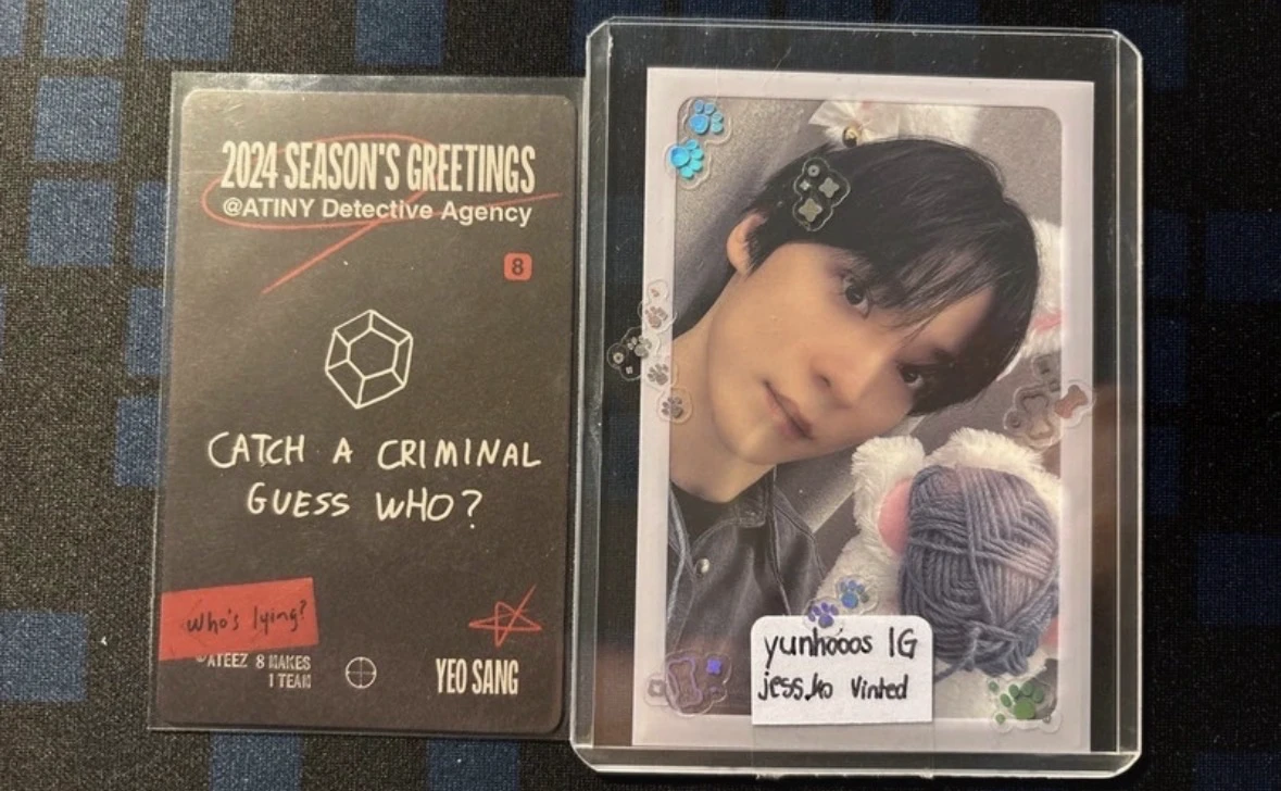 ATEEZ Yeosang ATEEZ - Yeosang - 2024 SEASONS GREETINGS Other season's greetings listing photo 2