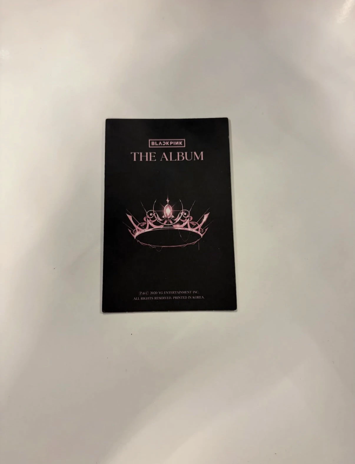 BLACKPINK Lisa BLACKPINK-Lisa-Album-THE ALBUM listing photo 2