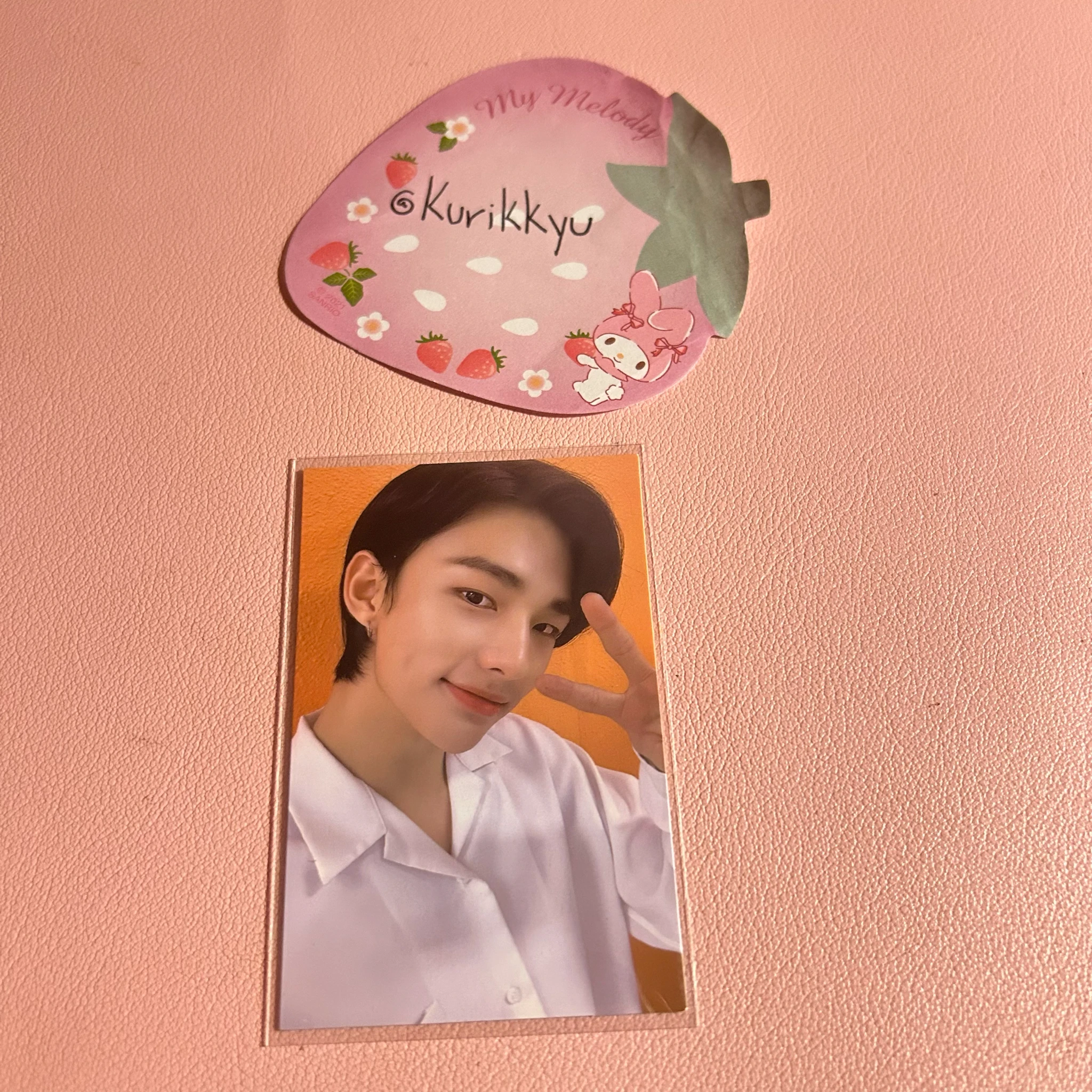 Stray Kids Hyunjin Stray Kids - Hyunjin - GO LIVE Album album photocard A version double-sided back side listing photo 2