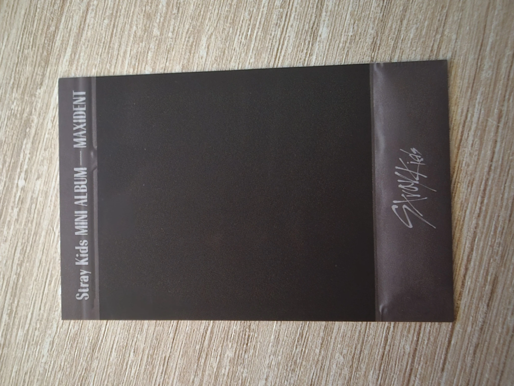 Stray Kids Bang Chan Stray Kids - Bang Chan - Maxident Album album photocard Bang Chan polaroid listing photo 2
