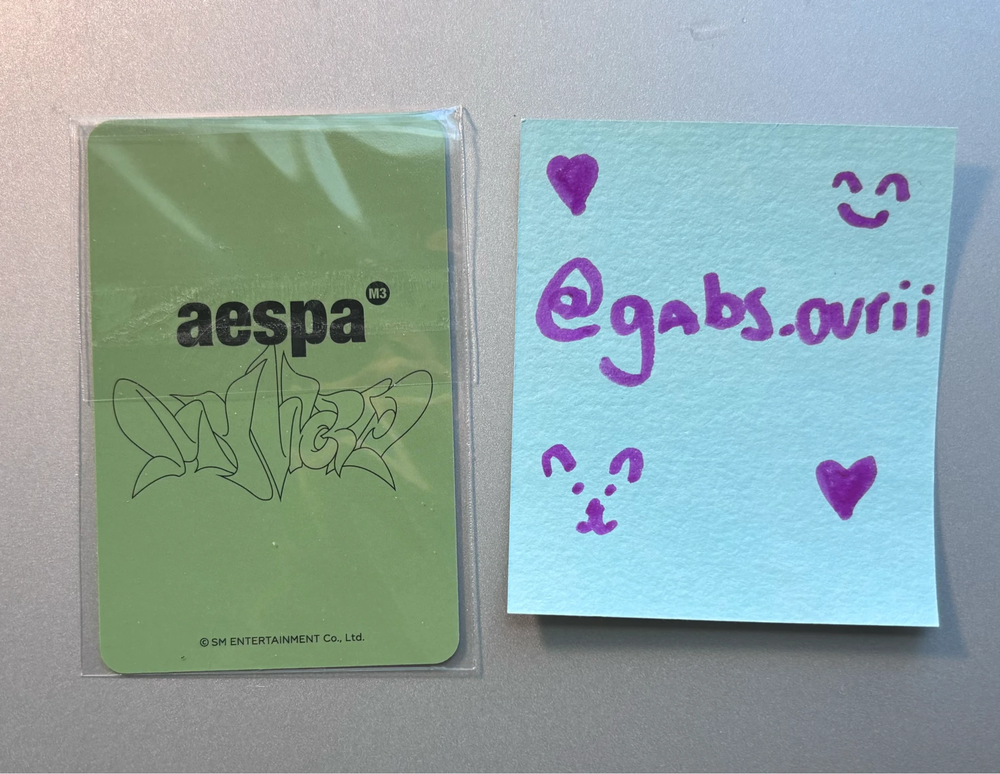 aespa Winter aespa - Winter - My World Album warner music photocard event listing photo 2