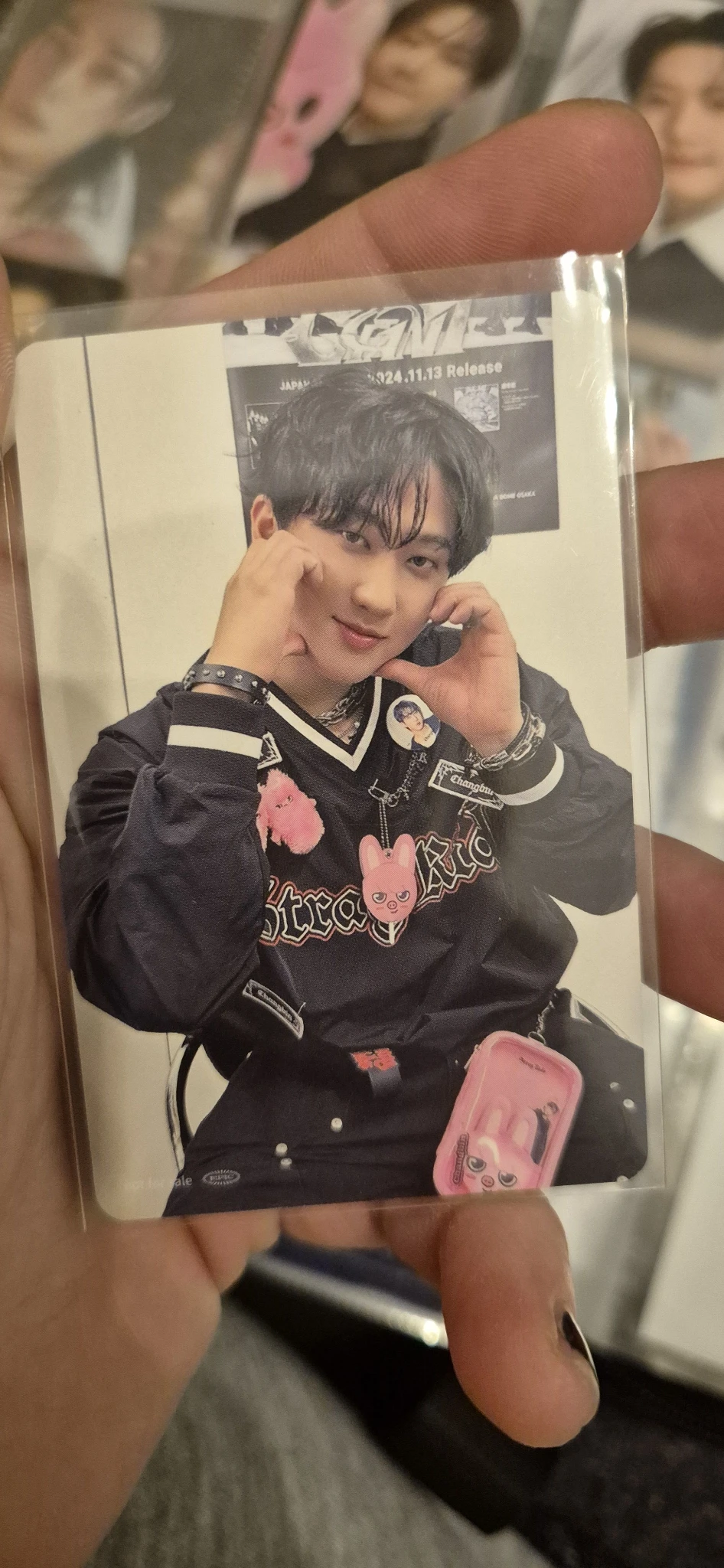 Stray Kids Changbin Stray Kids - Changbin - World Tour <dominATE JAPAN> LIVE Blu-ray Other rakuten pob (pre-order benefit) double-sided listing photo 2