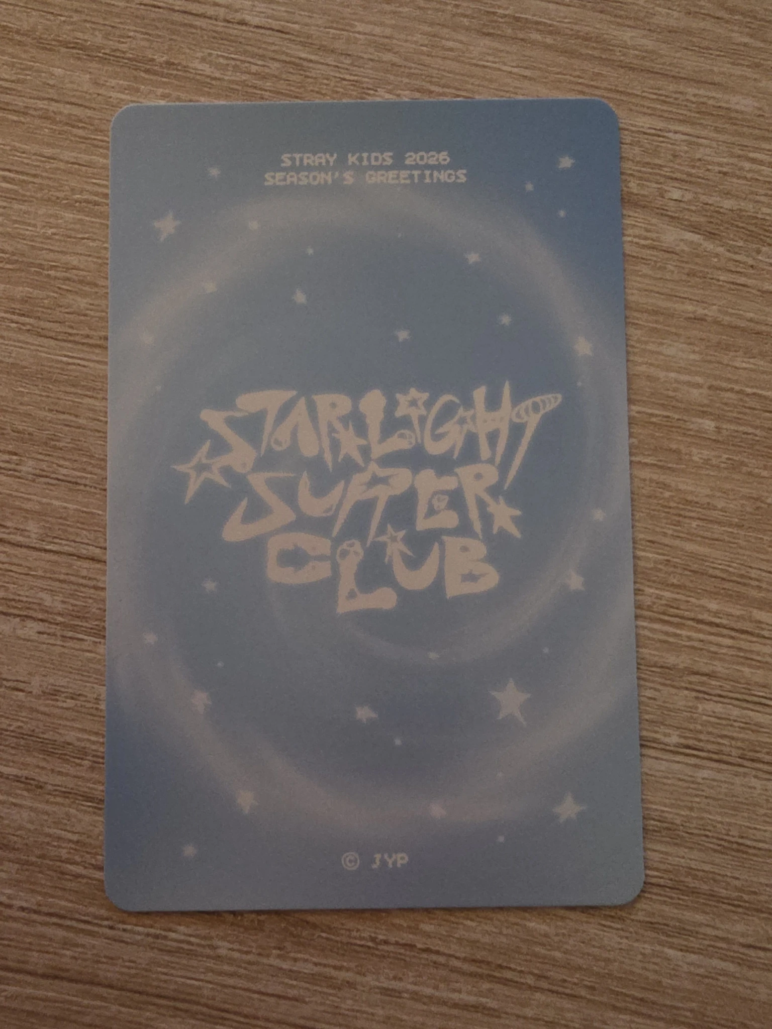 Stray Kids Felix Stray Kids - Felix - 2026 Season's Greetings - Starlight Supper Club Other photocard set listing photo 2