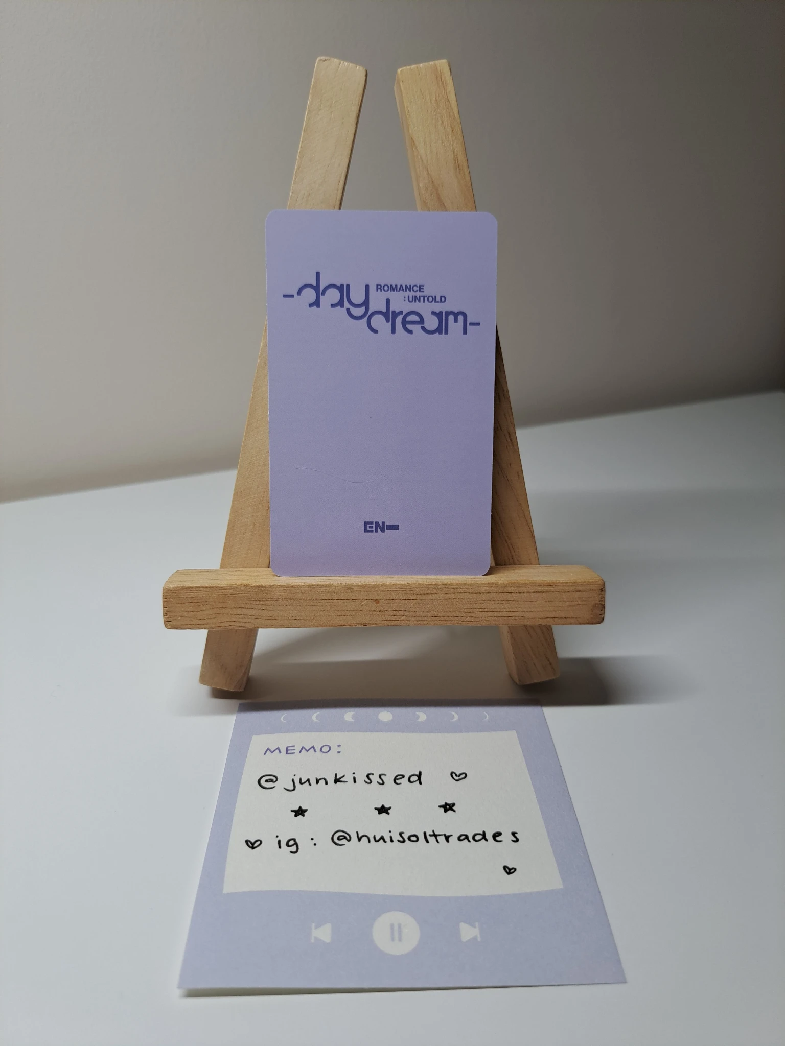 ENHYPEN Ni-ki ENHYPEN - Ni-ki - ROMANCE: UNTOLD-DAYDREAM- Album target exclusive EU exclusive purchase benefit listing photo 2