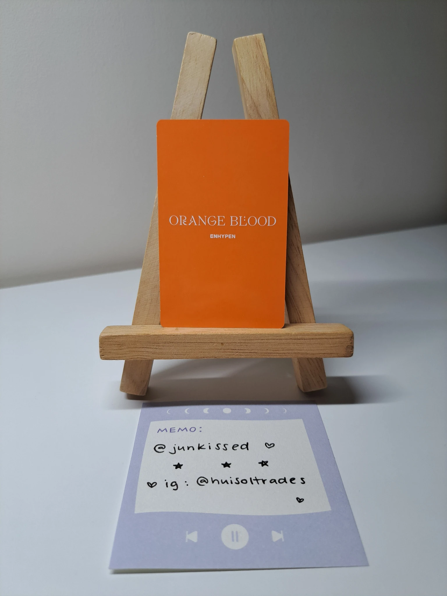 ENHYPEN Sunoo ENHYPEN - Sunoo - ORANGE BLOOD Album listing photo 2