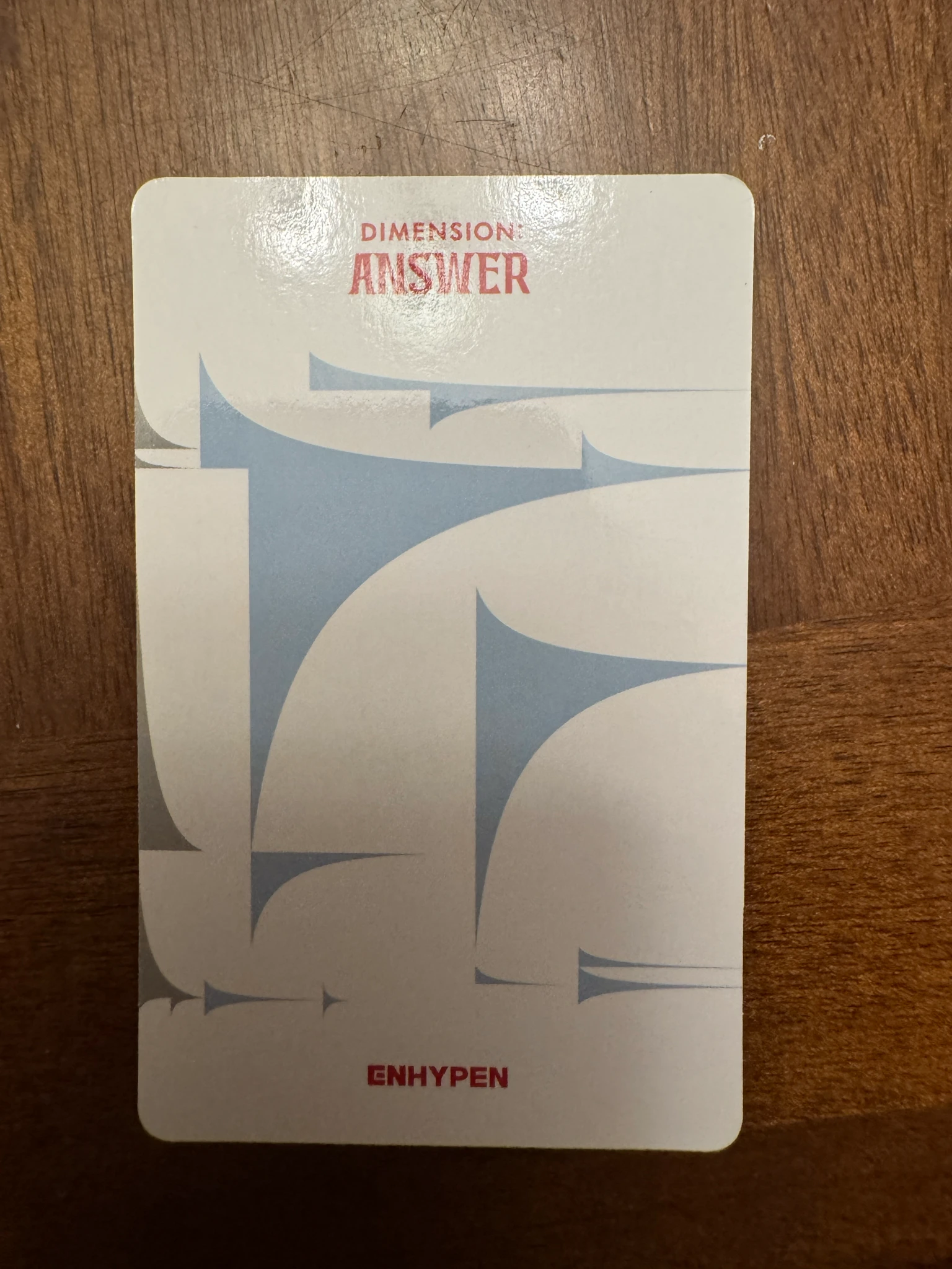 ENHYPEN Sunghoon ENHYPEN - Sunghoon - DIMENSION : ANSWER Album album photocard yet version korean album listing photo 2