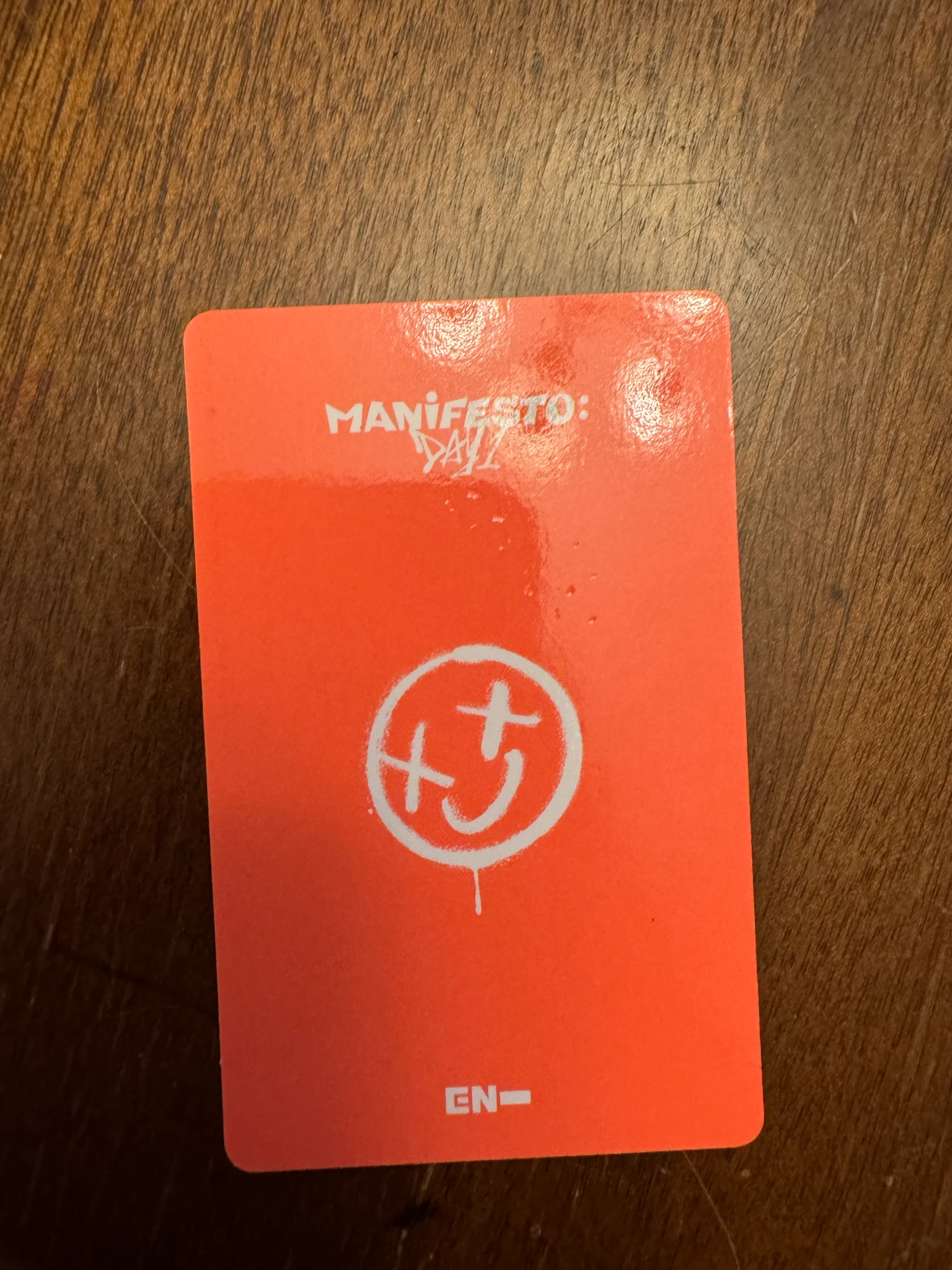 ENHYPEN Ni-ki ENHYPEN - Ni-ki - MANIFESTO: DAY 1 Album target exclusive purchase benefit listing photo 2