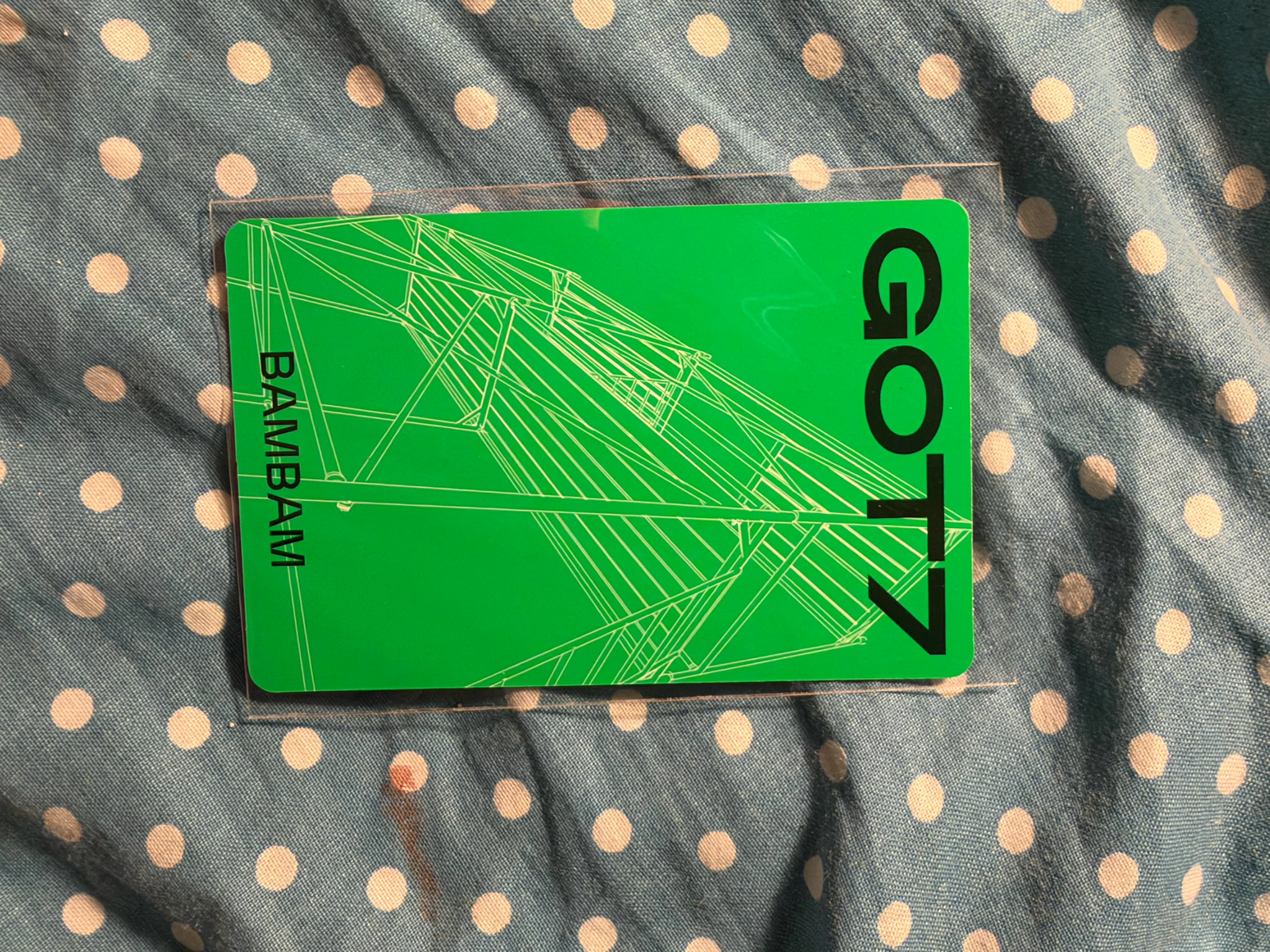 GOT7 BamBam GOT7 - BamBam - GOT7 Album album photocard listing photo 2