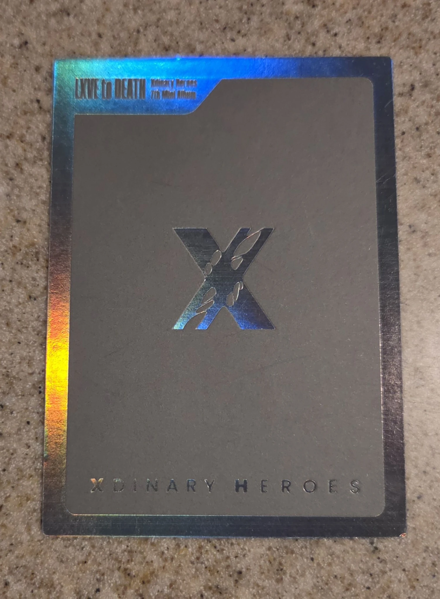 Xdinary Heroes O.de Xdinary Heroes - O.de - LXVE TO DEATH Album album photocard trading card random photocard holographic (hologram) listing photo 2