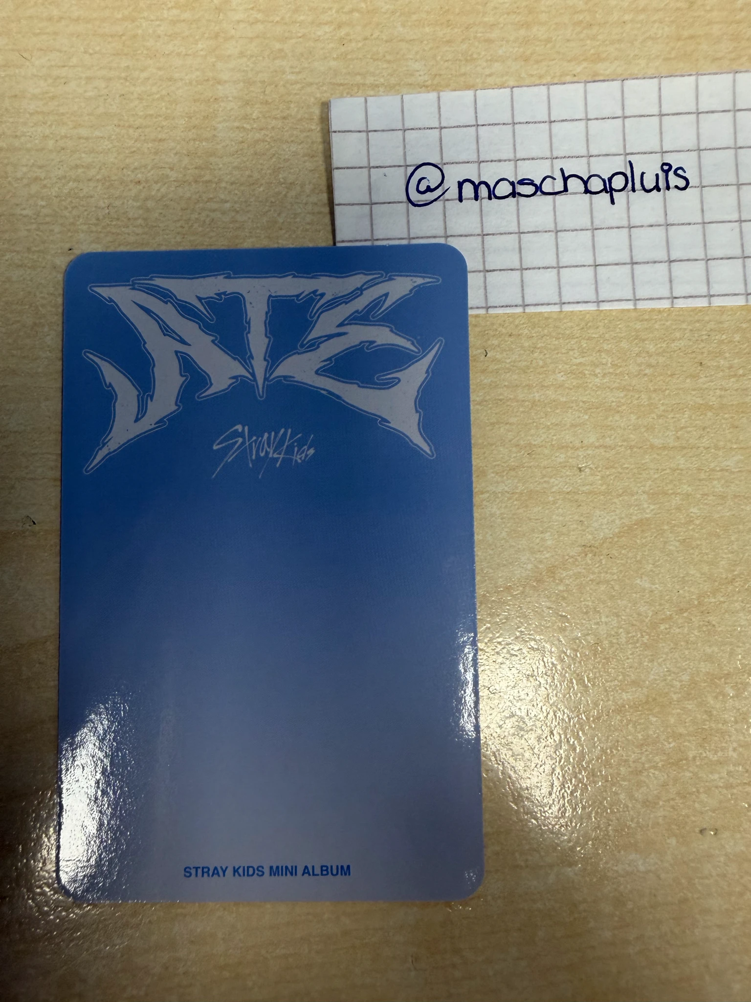 Stray Kids Bang Chan Stray Kids - Bang Chan - ATE Album Accordion Version album photocard Bang Chan listing photo 2