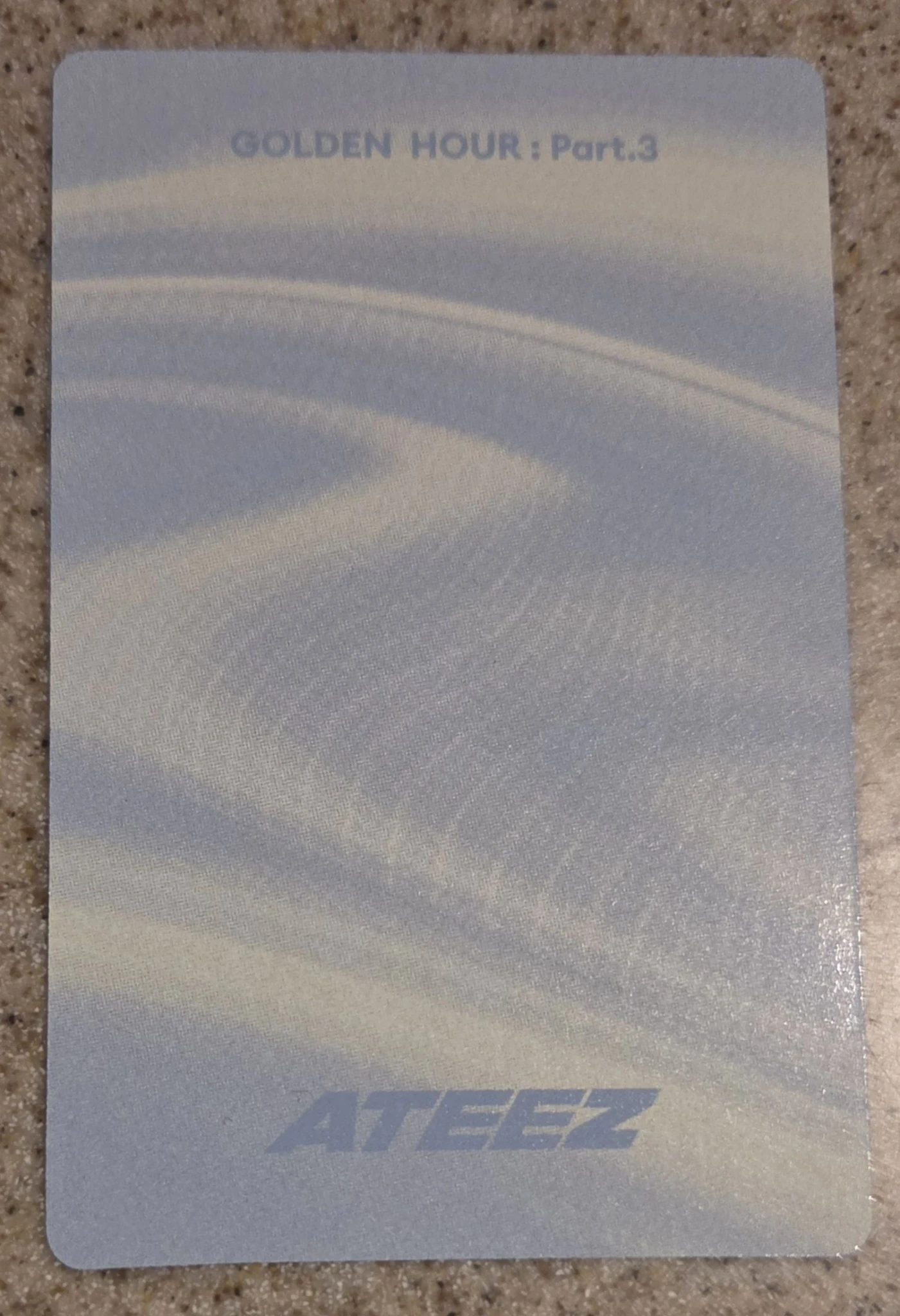 ATEEZ Yunho ATEEZ - Yunho - Golden Hour : Part.3 Album album photocard version 2 poca album listing photo 2